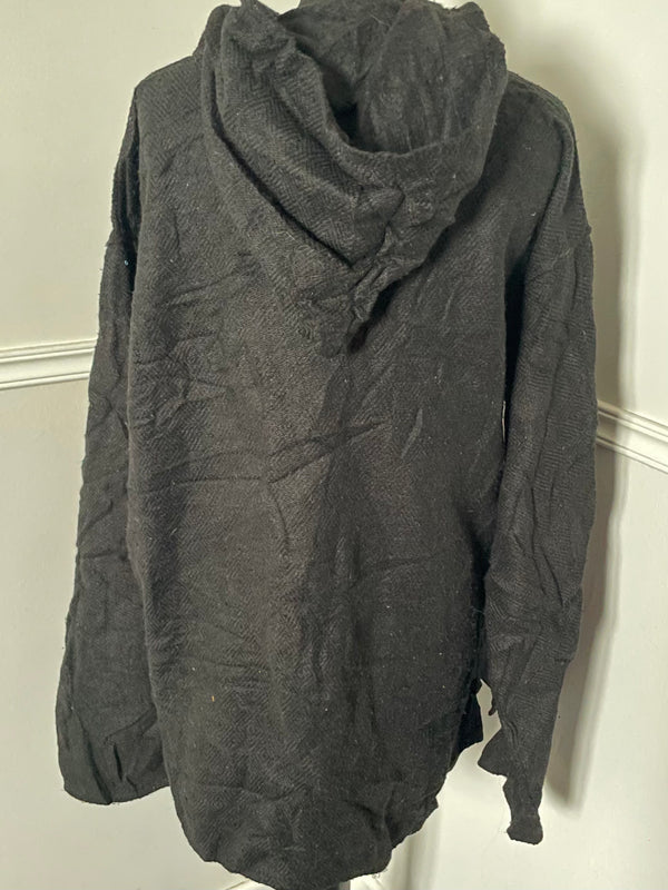 Black Baja Hoodie, XL