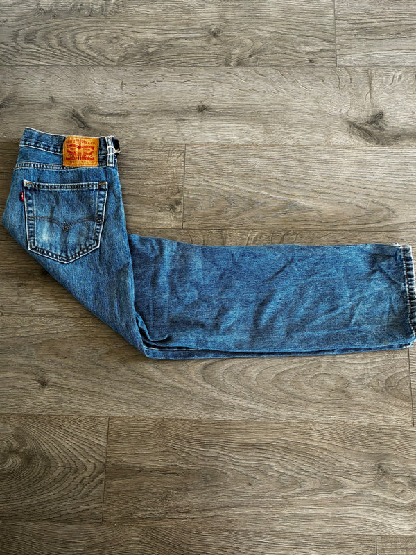 Vintage Levi's 505, Blue, Label - W34, L30, Actual Size - W35, L30