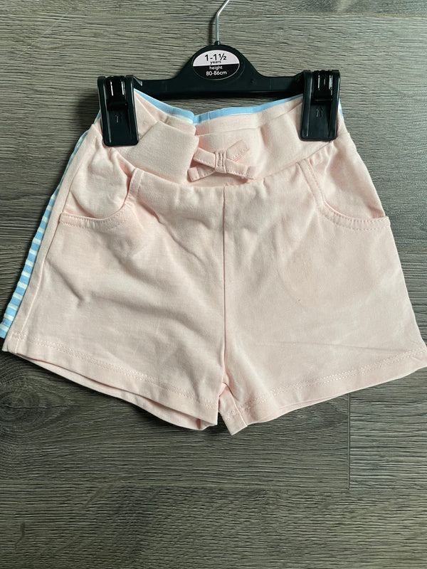 2 pack shorts (12-18mths)