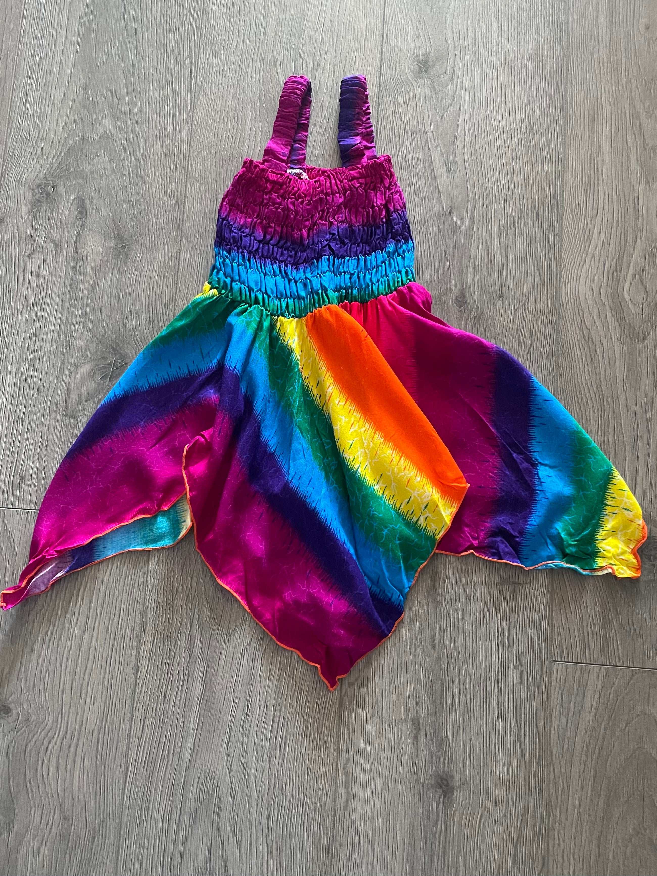 Rainbow Pixie Dress (age 2-3ish)