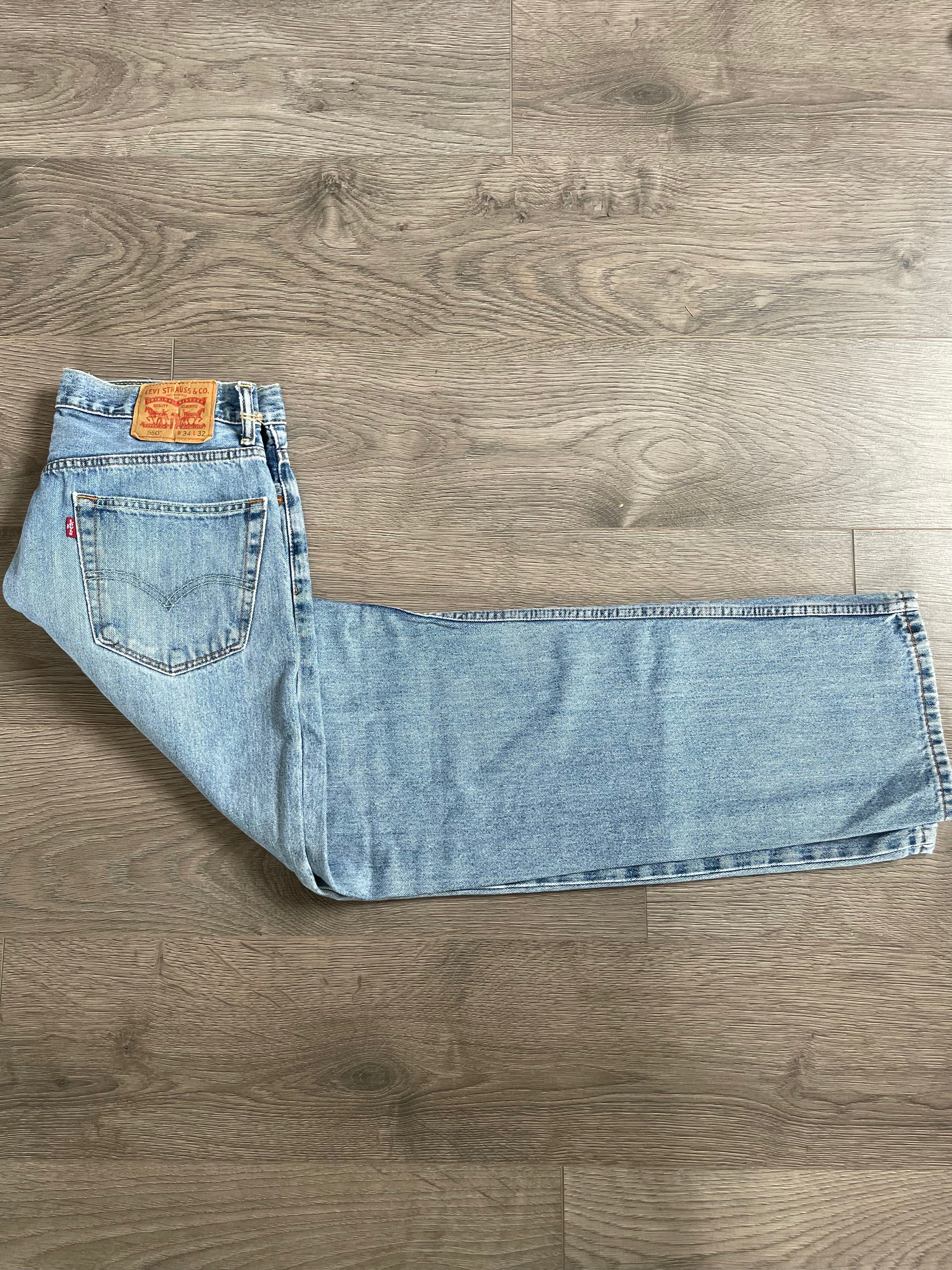 Vintage Levi's 550, Blue, W34, L32