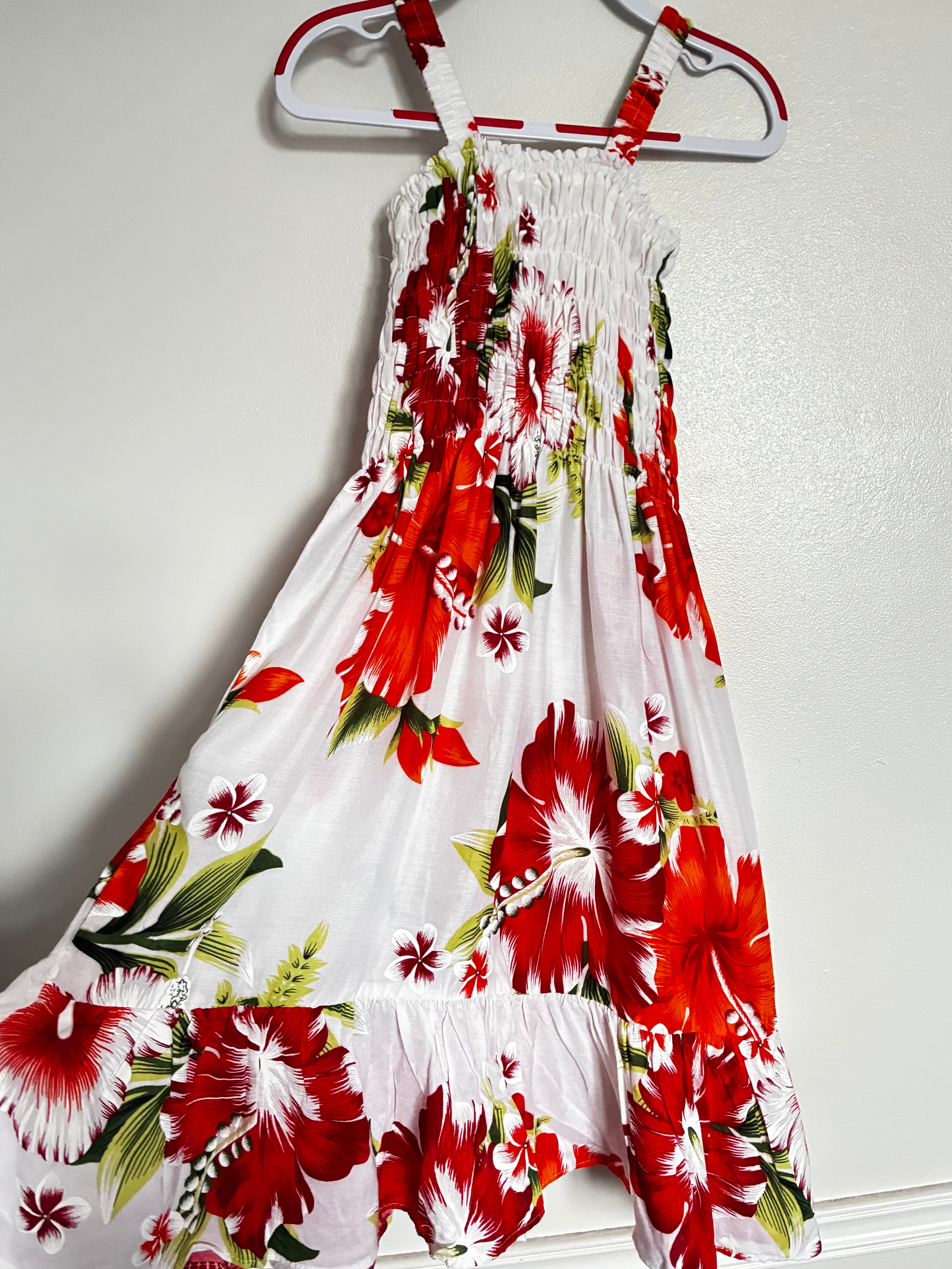 Red Flower Dress