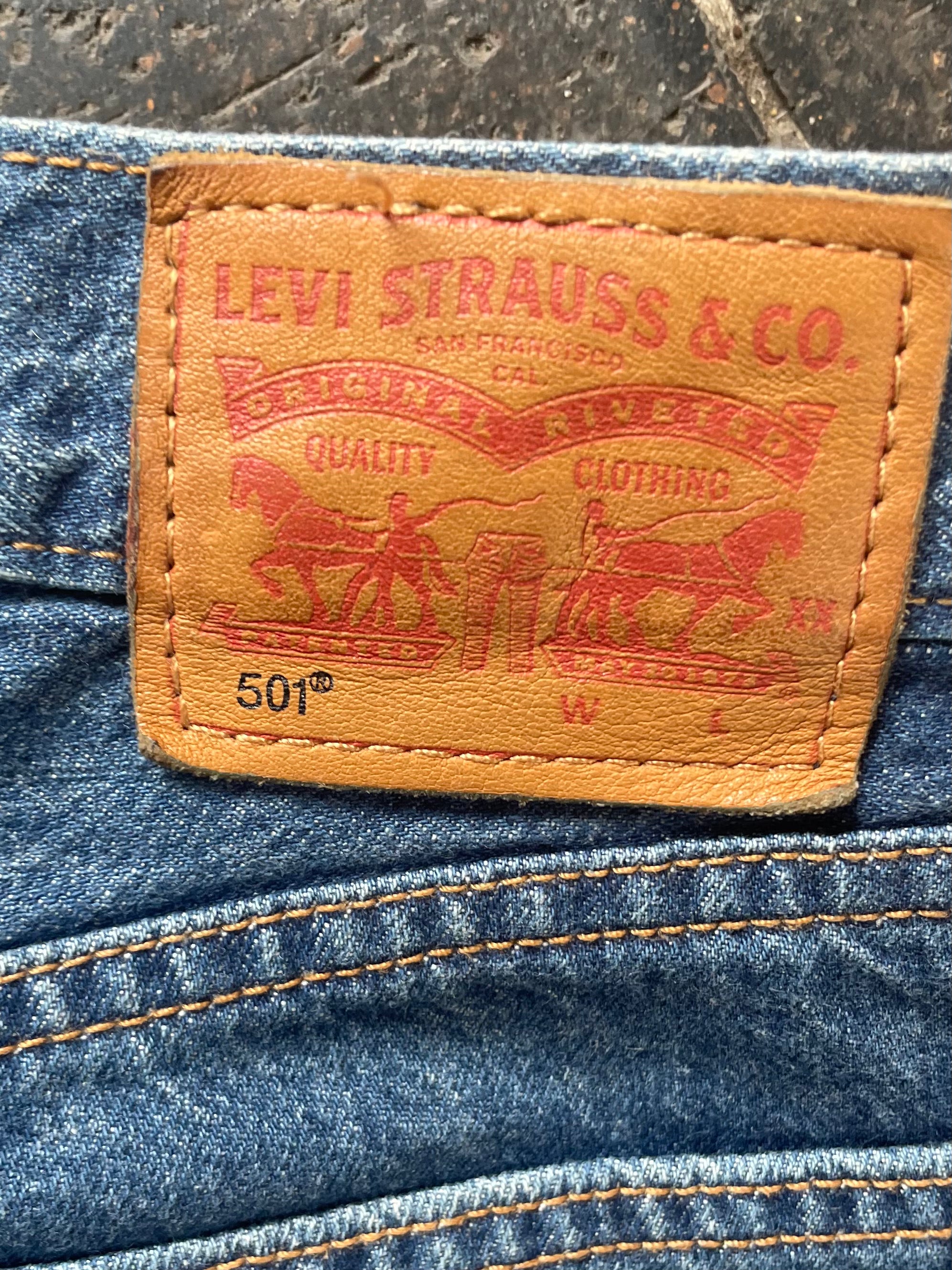 Vintage Levi's 501, Dark Blue, W30, L32