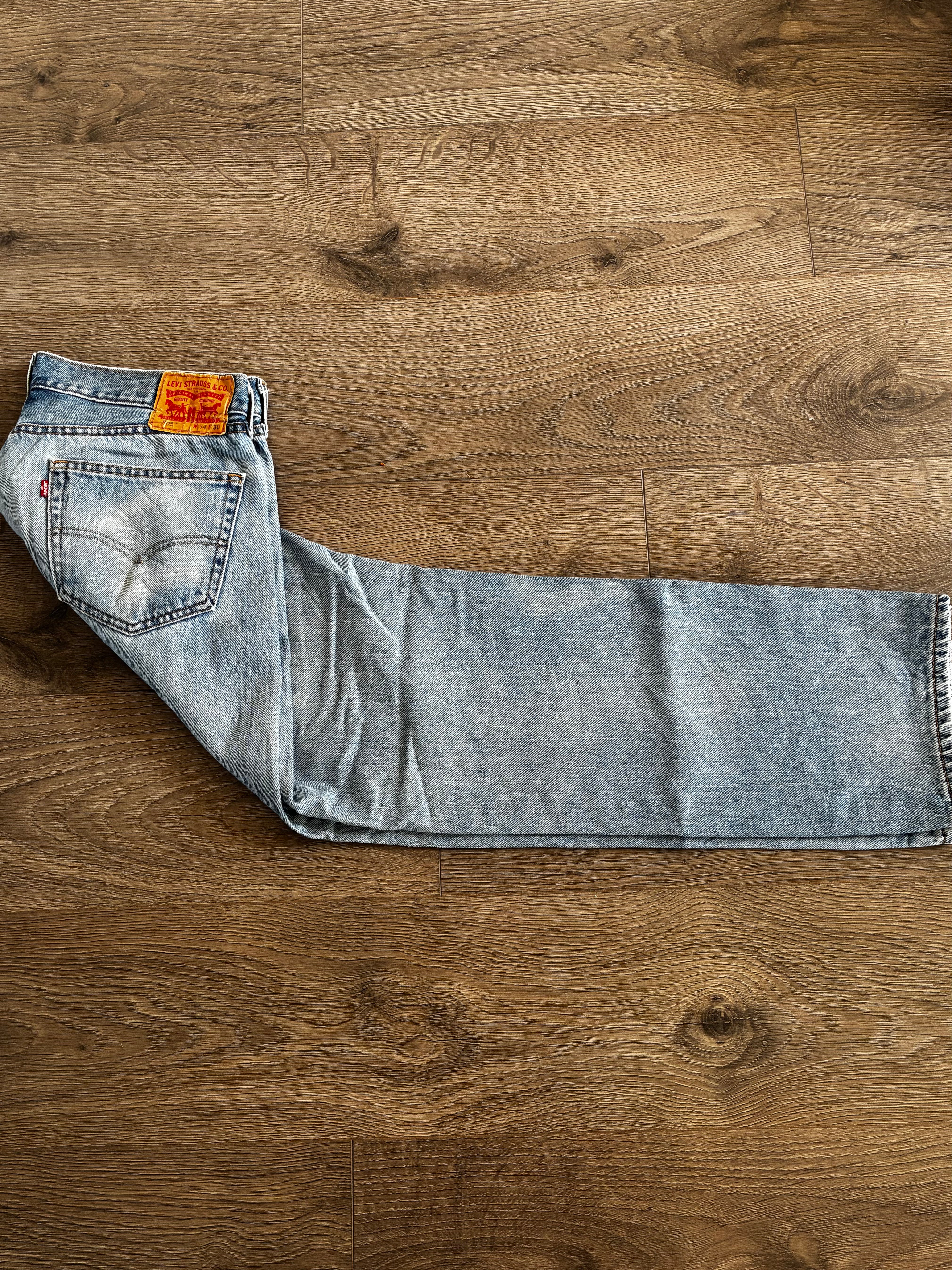 Vintage Levi's 505, Blue, Label - W34, L30, Actual Size - W36, L30