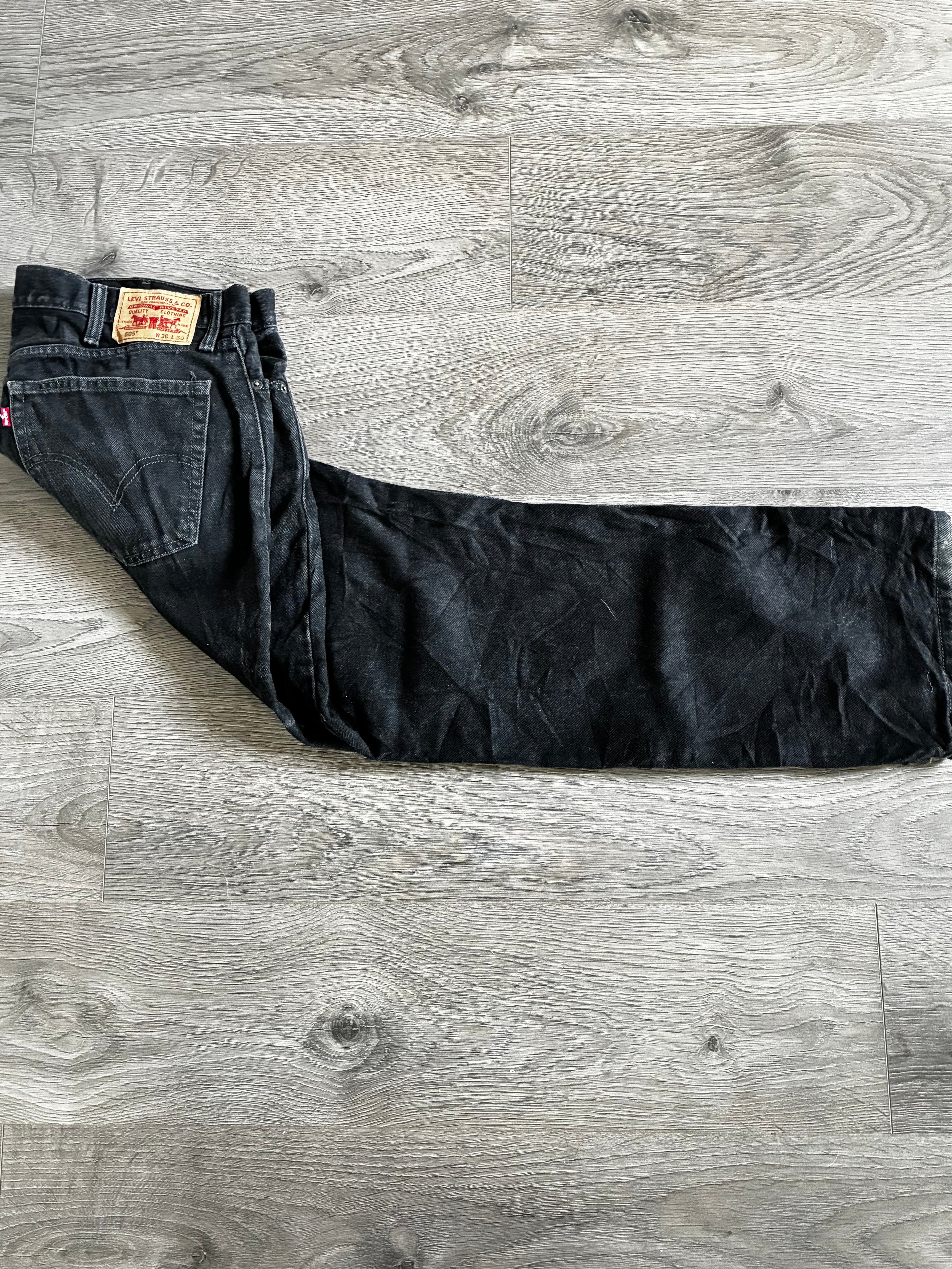 Vintage Levi's 505, Black, W42, L31