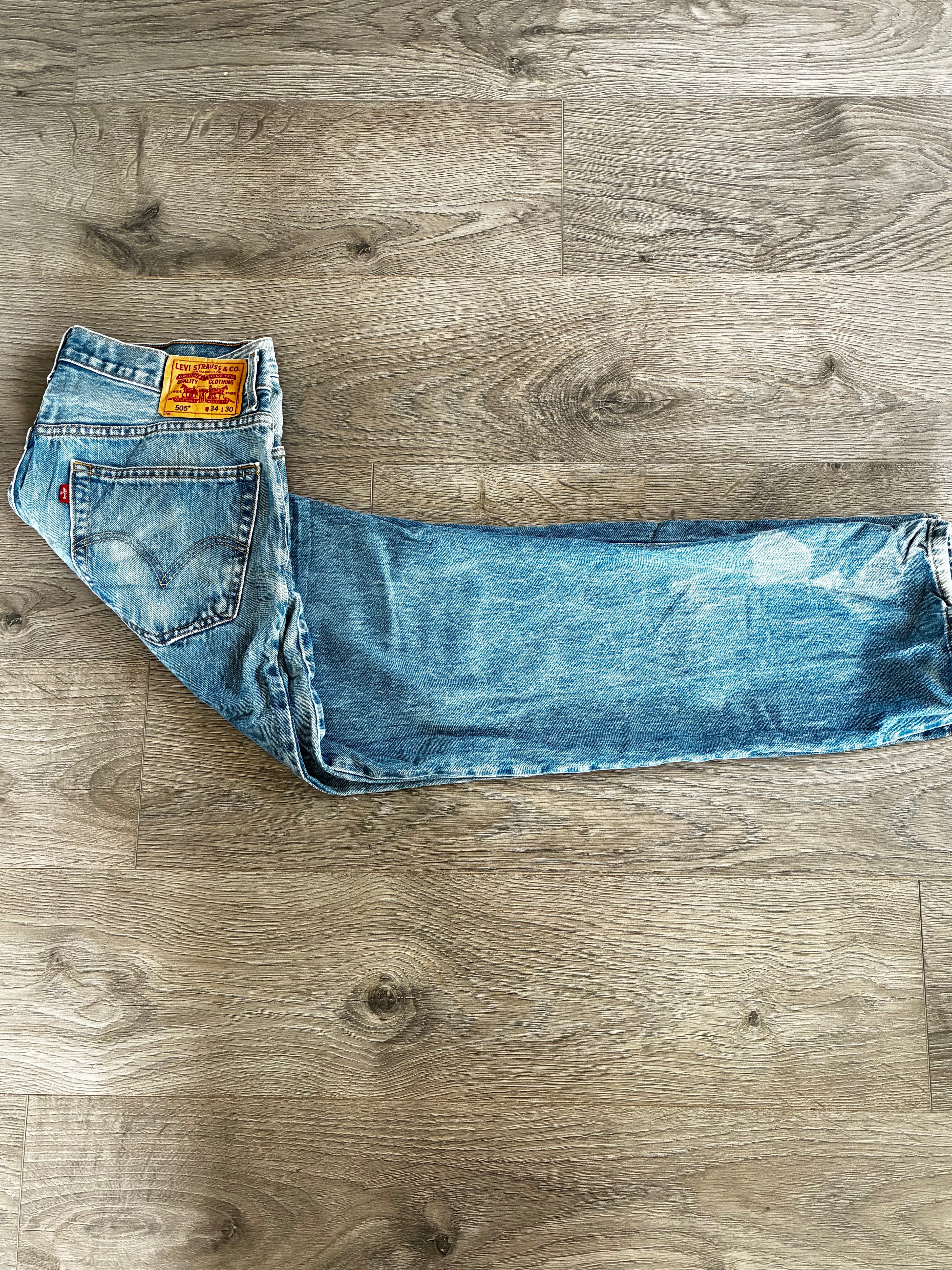 Vintage Levi's 505, Blue, W35, L31