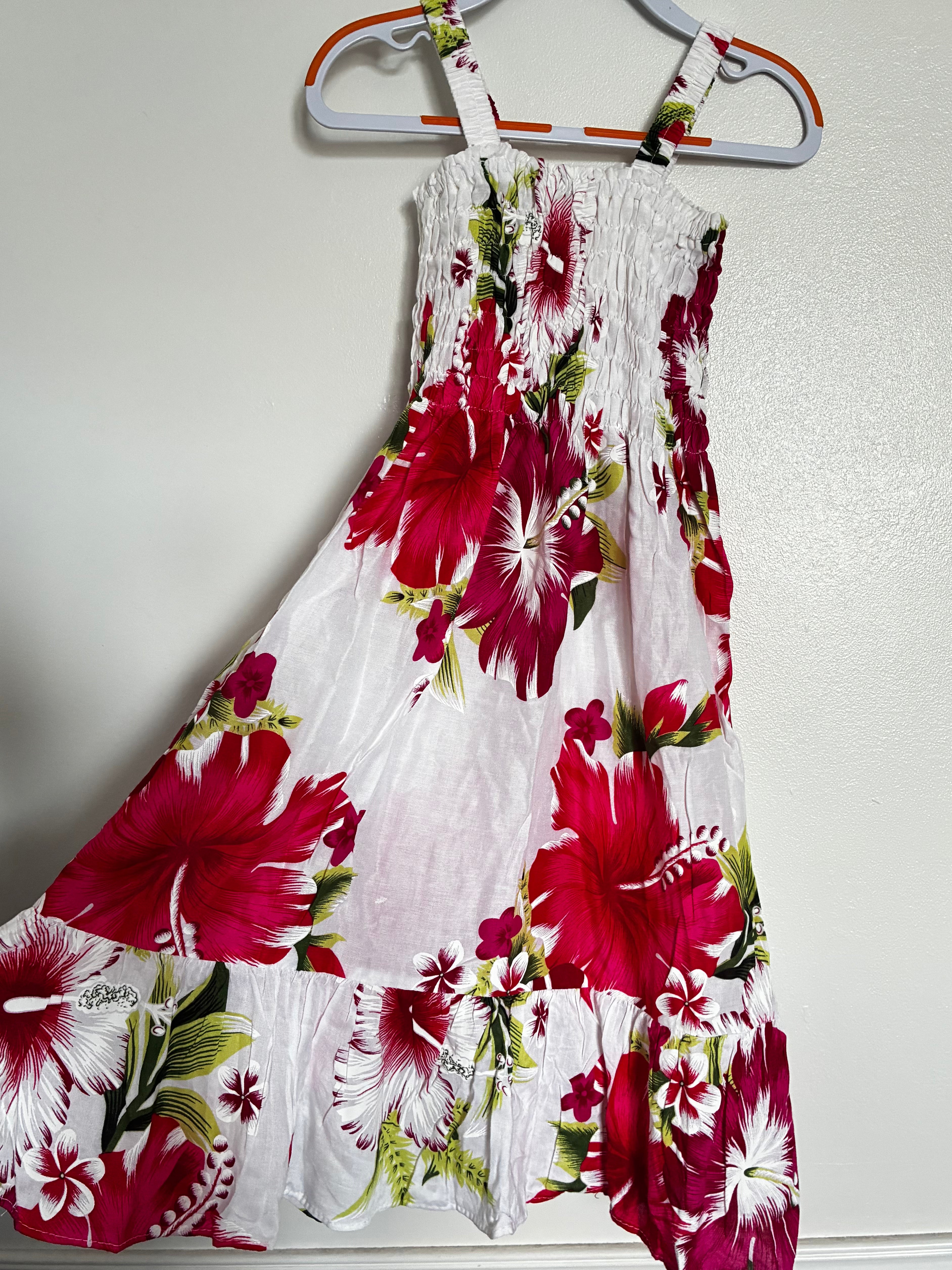 Red Flower Dress