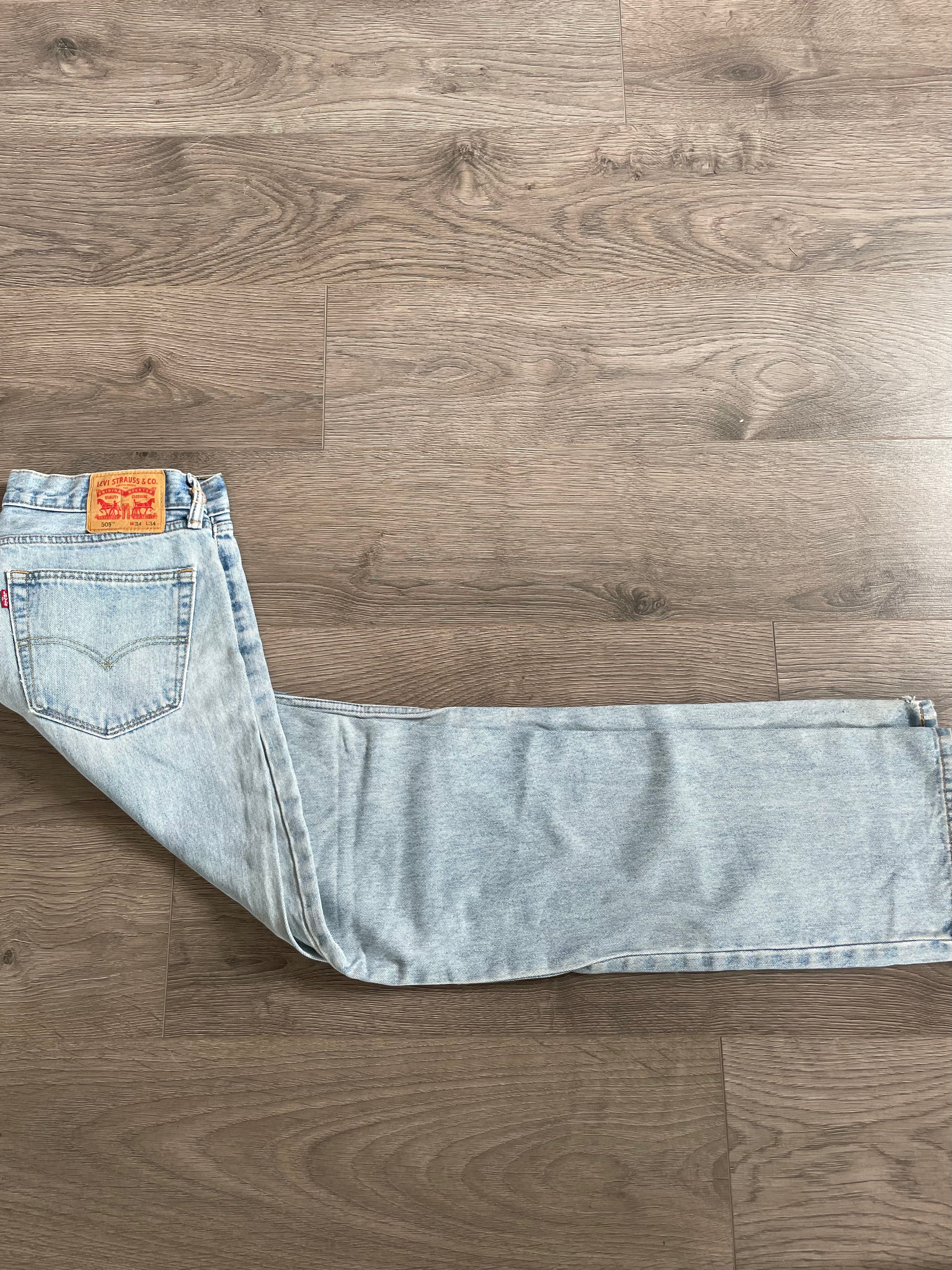 Vintage Levi's 505, Light Blue, W34, L34