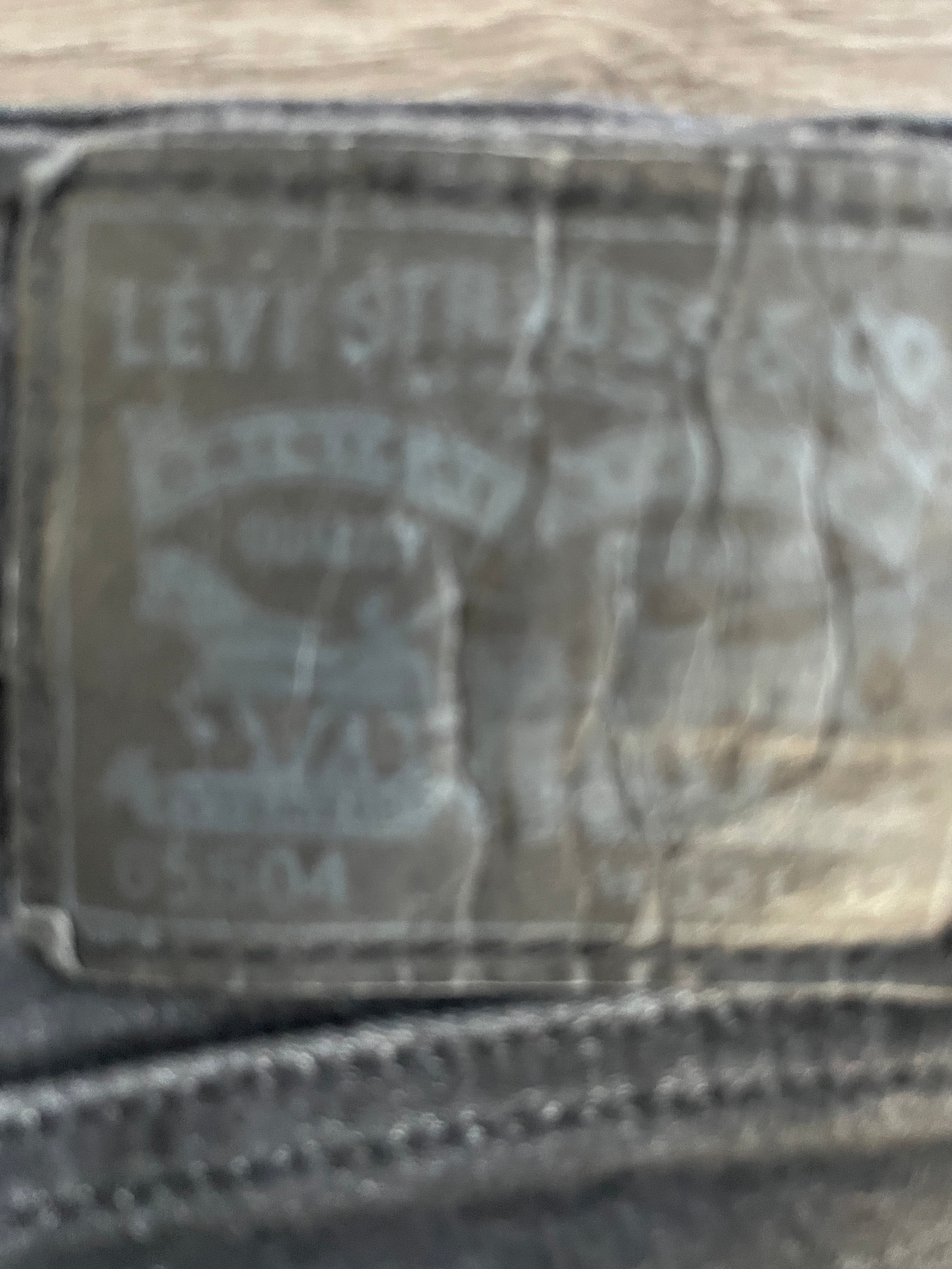 Vintage Levi's 65504, Black, W32, L32