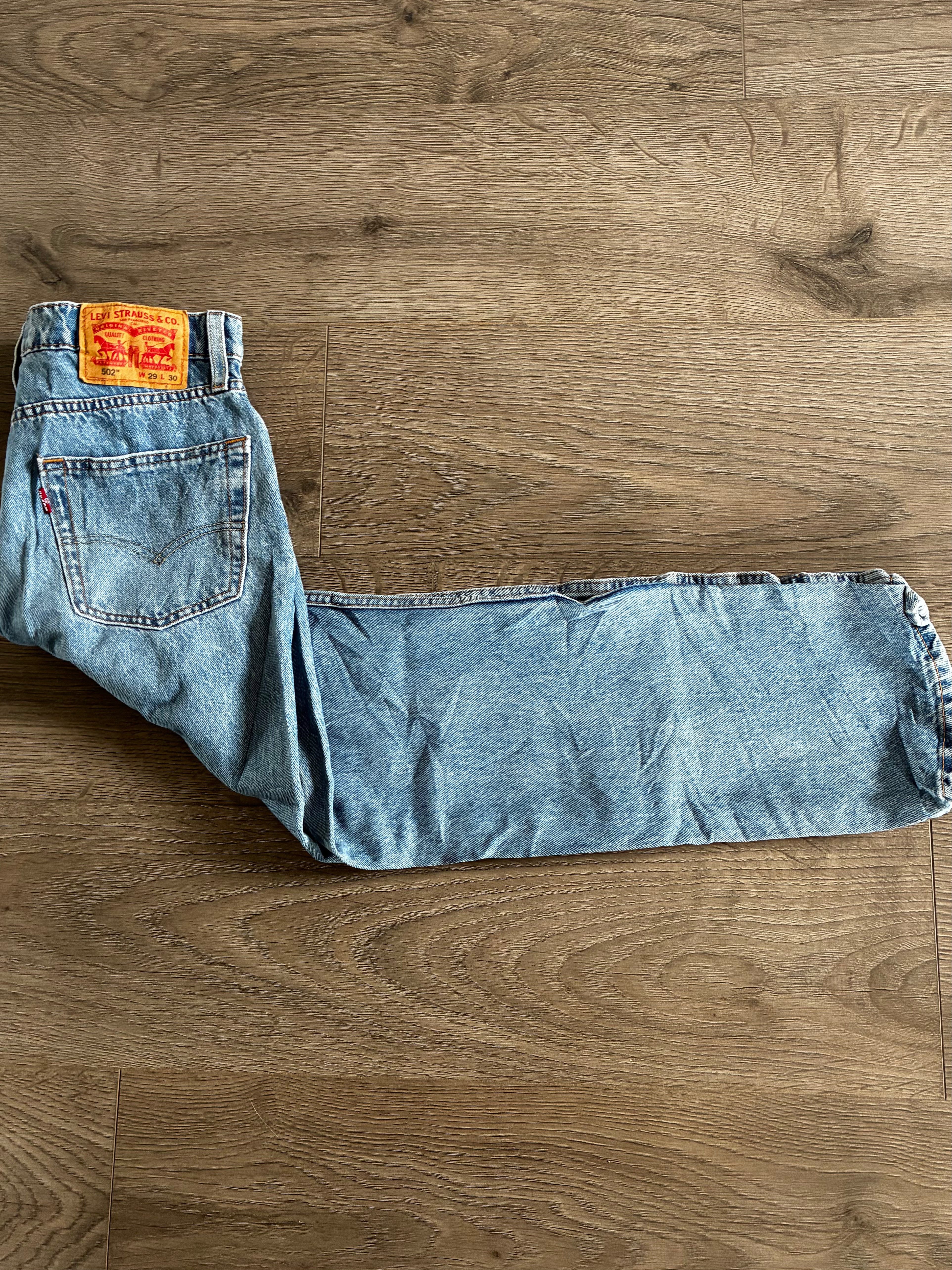 Vintage Levi's 502, Blue, Label - W28, L30, Actual Size - W30, L29