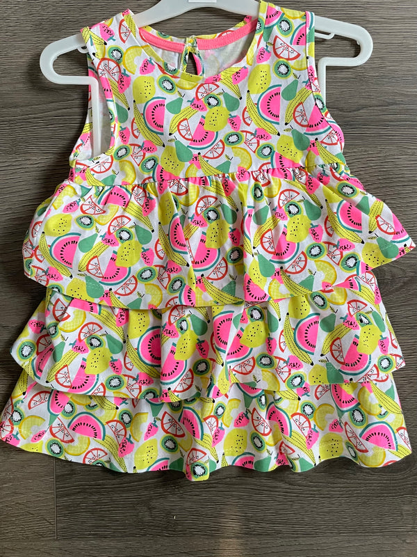 Watermelon Layered Dress (3-4yr)