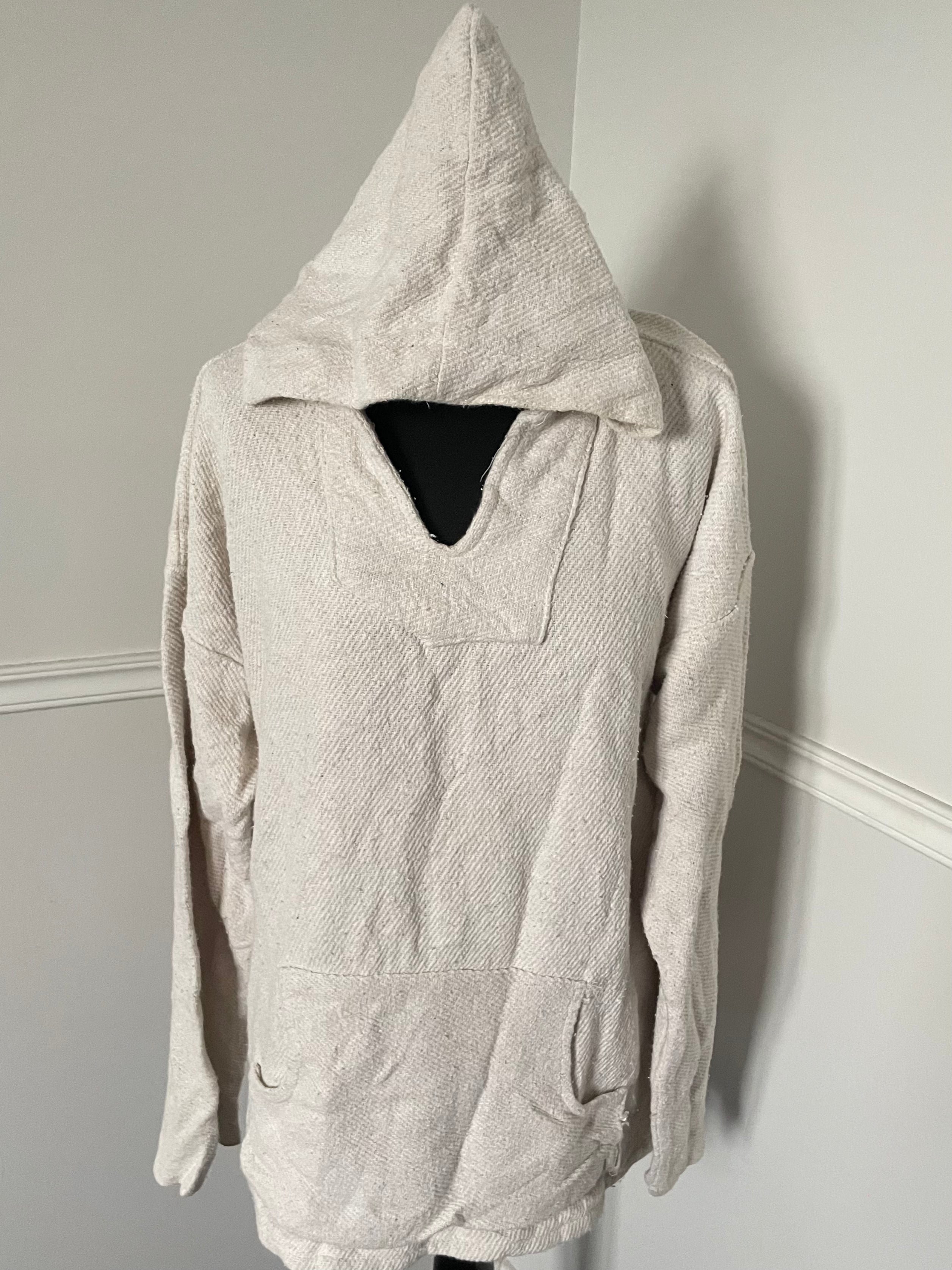 Cream Baja Hoodie, XL