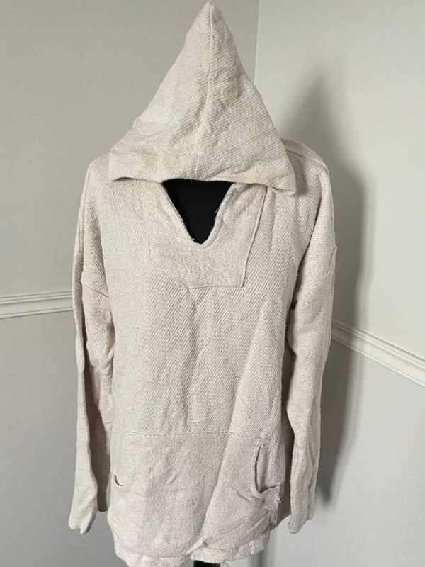 Cream Baja Hoodie, XL
