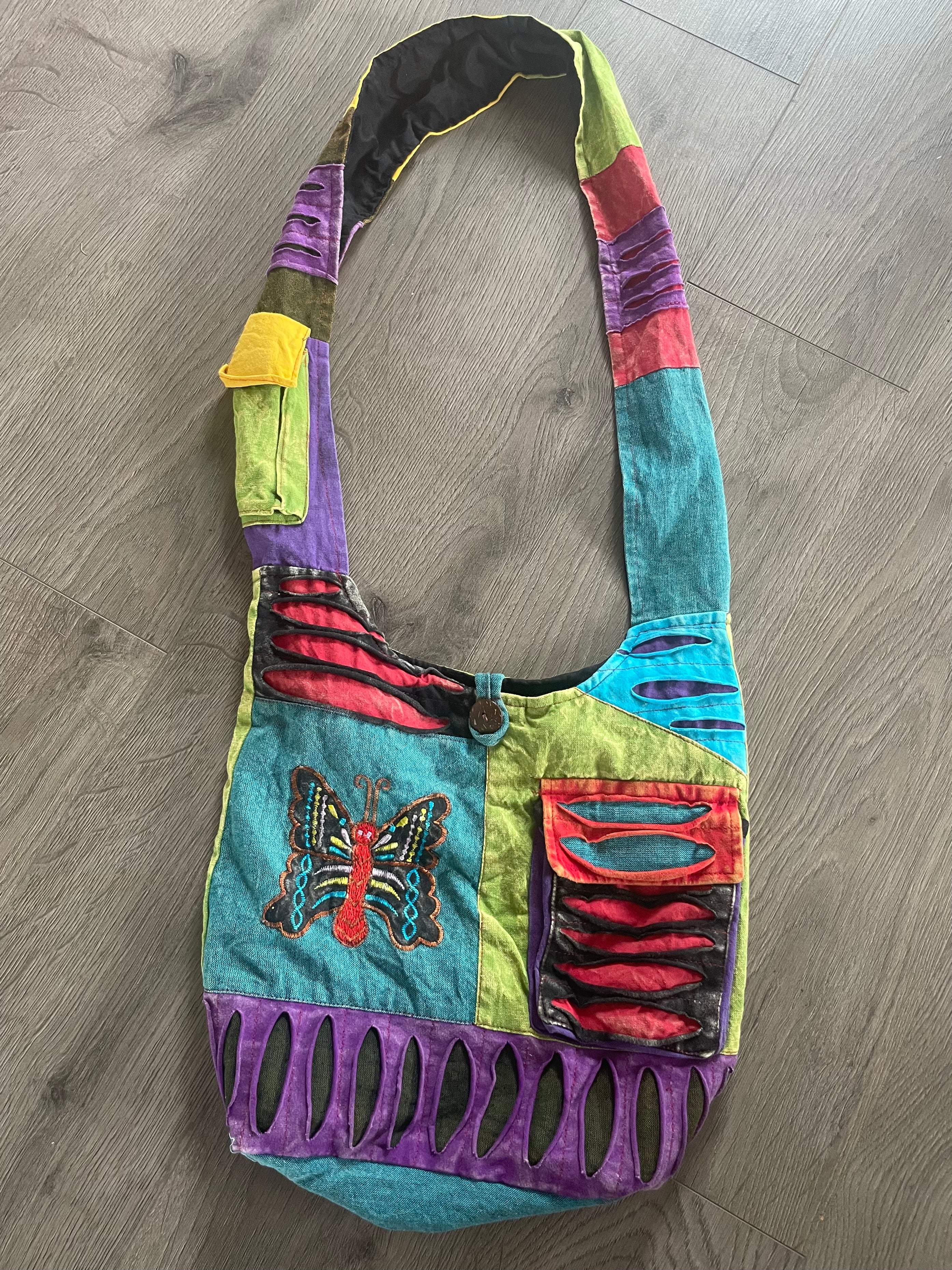 Hippy Butterfly Shoulder Bag