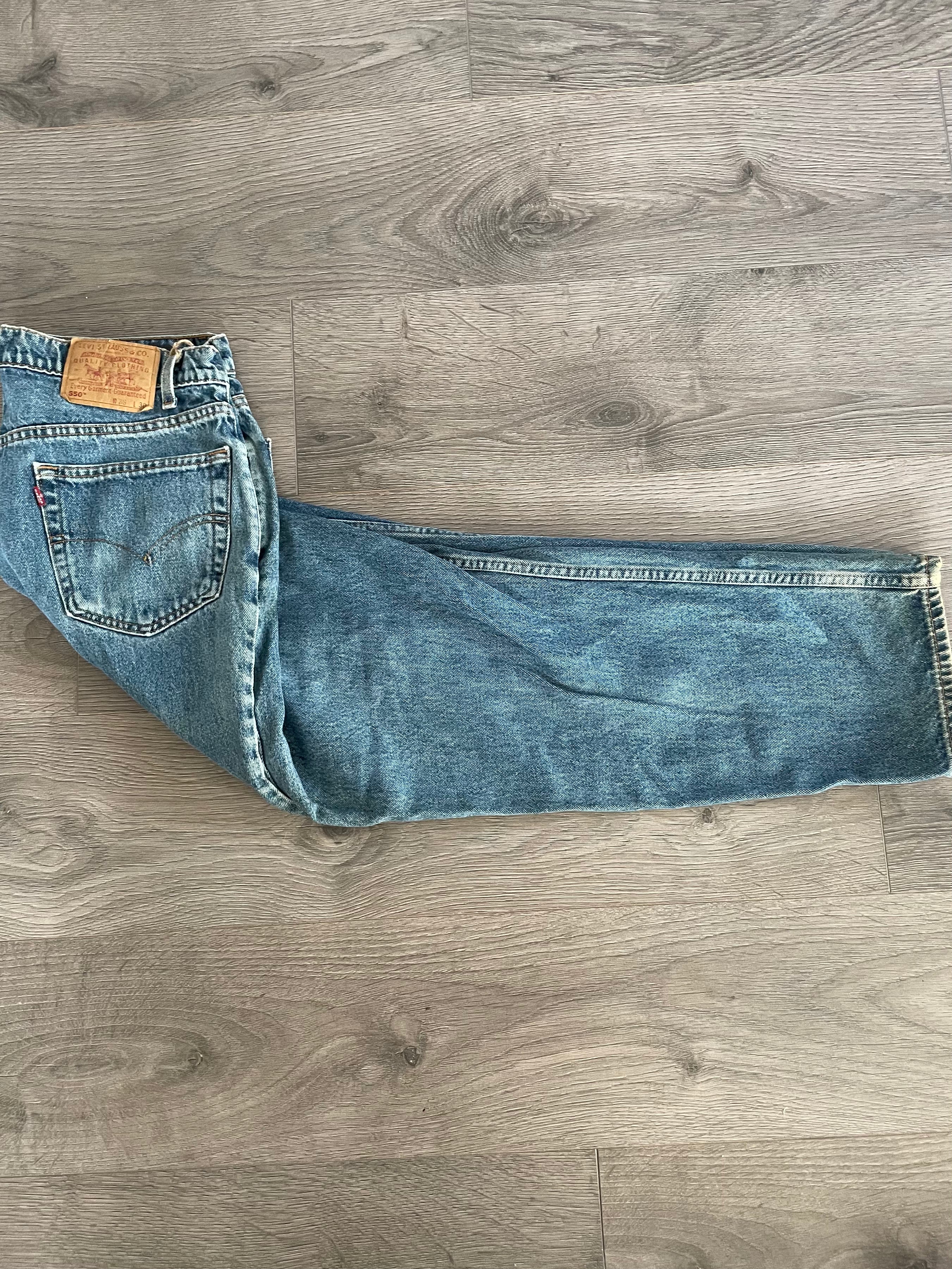 Vintage Levi's 550, Blue, W36, L30
