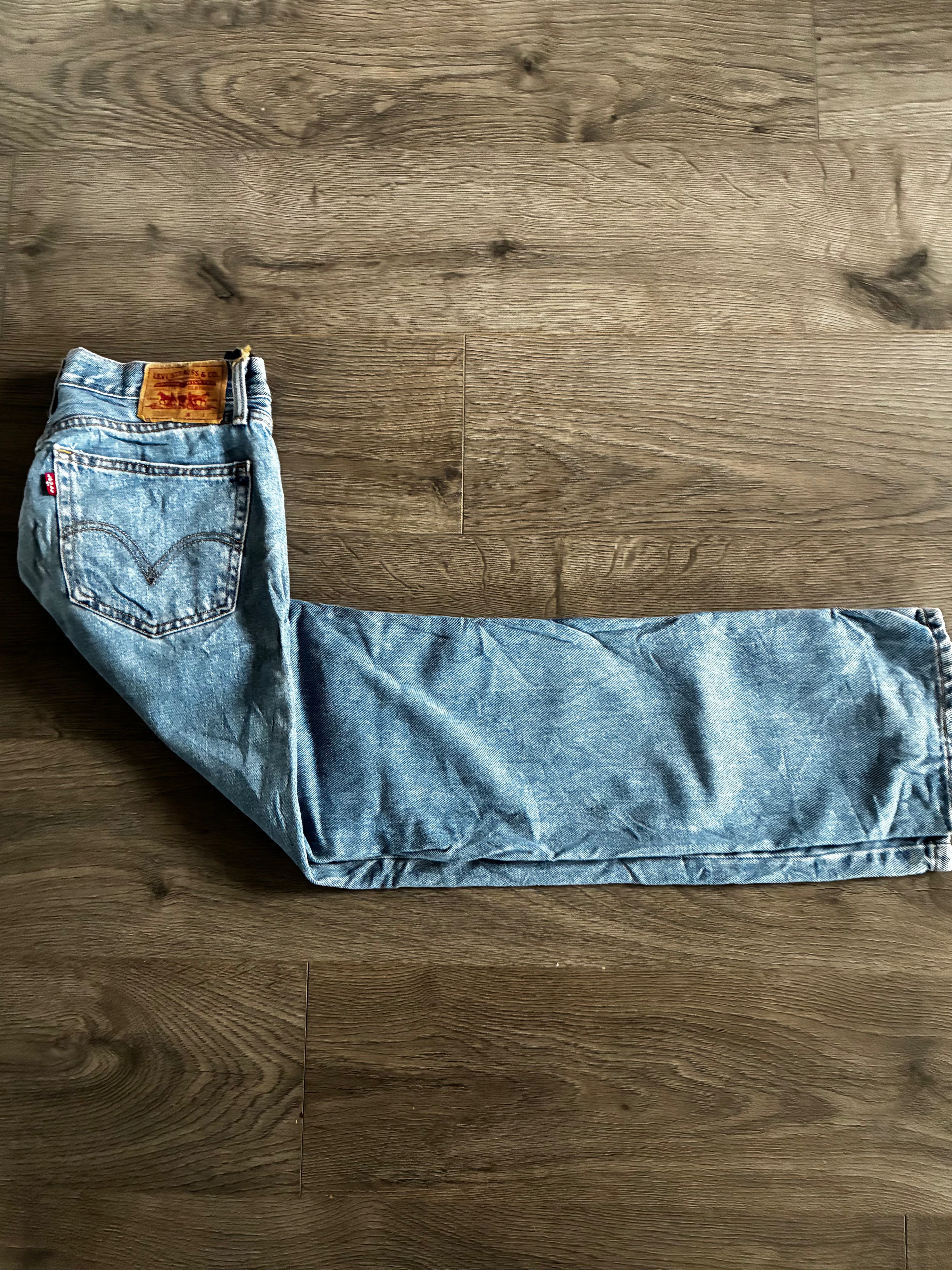 Vintage Levi's 505, Light Blue, Label - W31, L32, Actual Size - W33, L32
