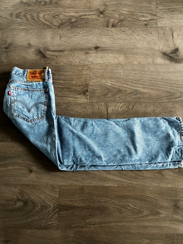 Vintage Levi's 505, Light Blue, Label - W31, L32, Actual Size - W33, L32