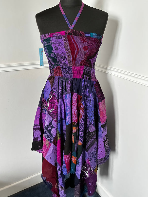 Patchwork Pixie Skirt/Dress