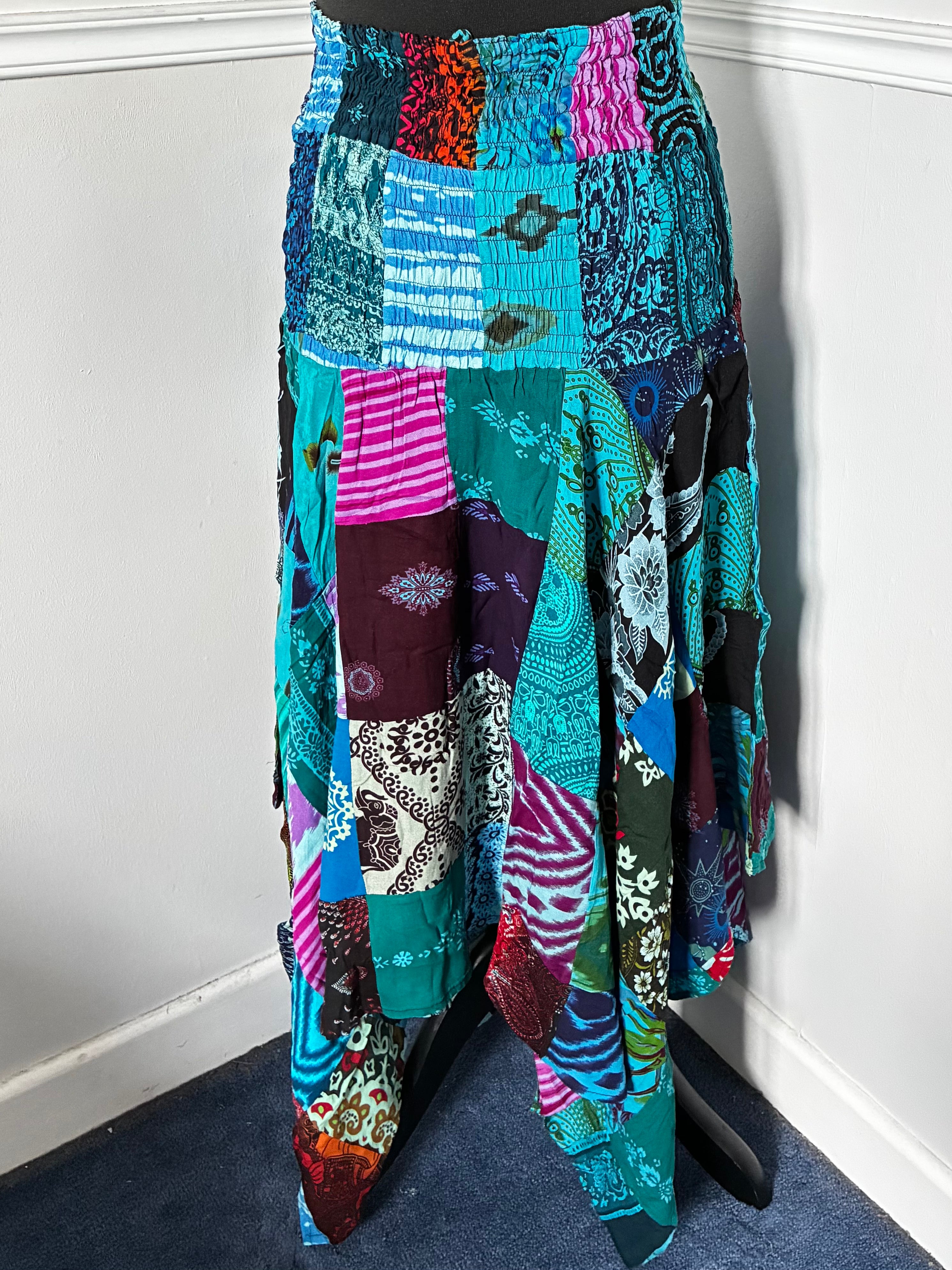 Patchwork Pixie Skirt/Dress