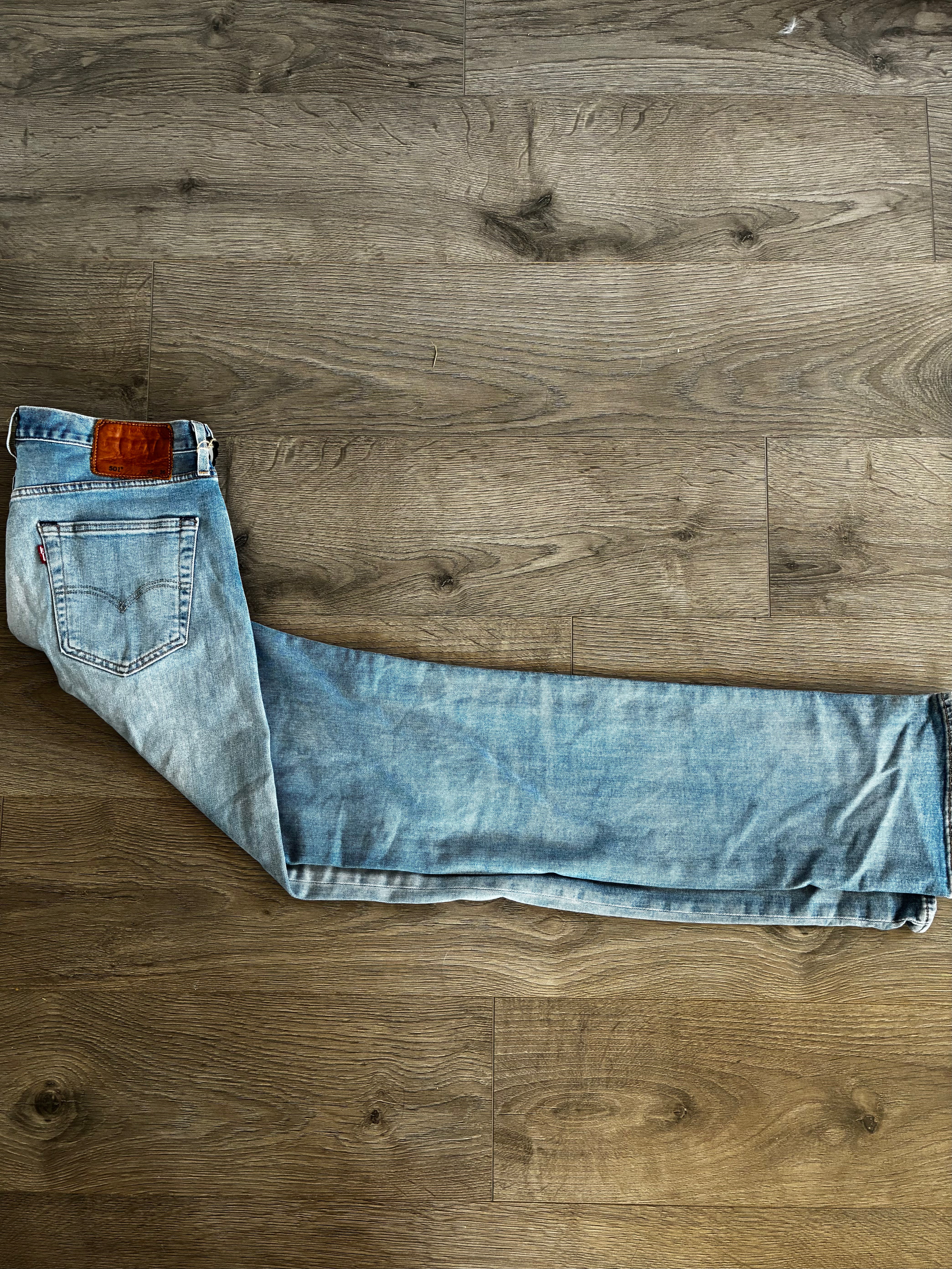 Vintage Levi's 501, Light Blue, W33, L36
