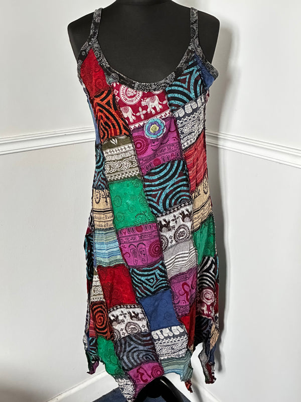 Patchwork Dress