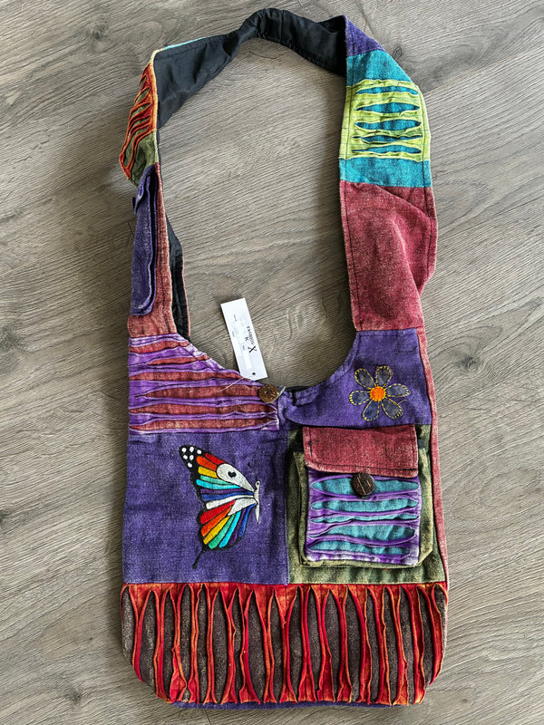 1/2 Butterfly Pocket Shoulder Bag