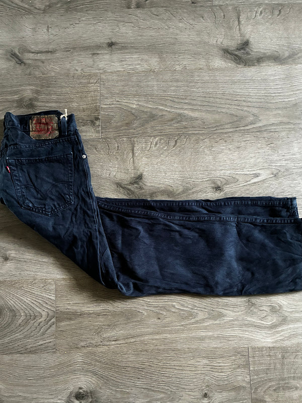 Vintage Levi's 505, Dark Blue, Label - W34, L30, Actual Size - W33, L31