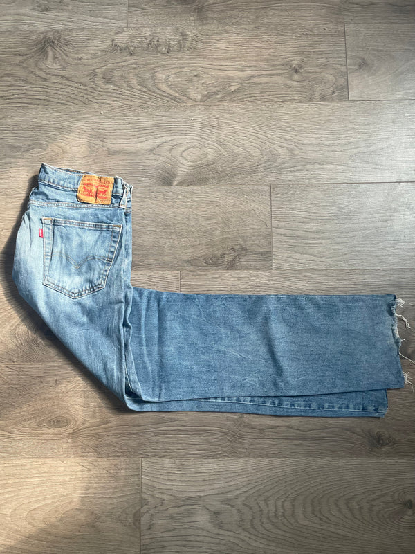 Vintage Levi's 514 , Blue, Label - W33, L32, Actual Size - W34, L31