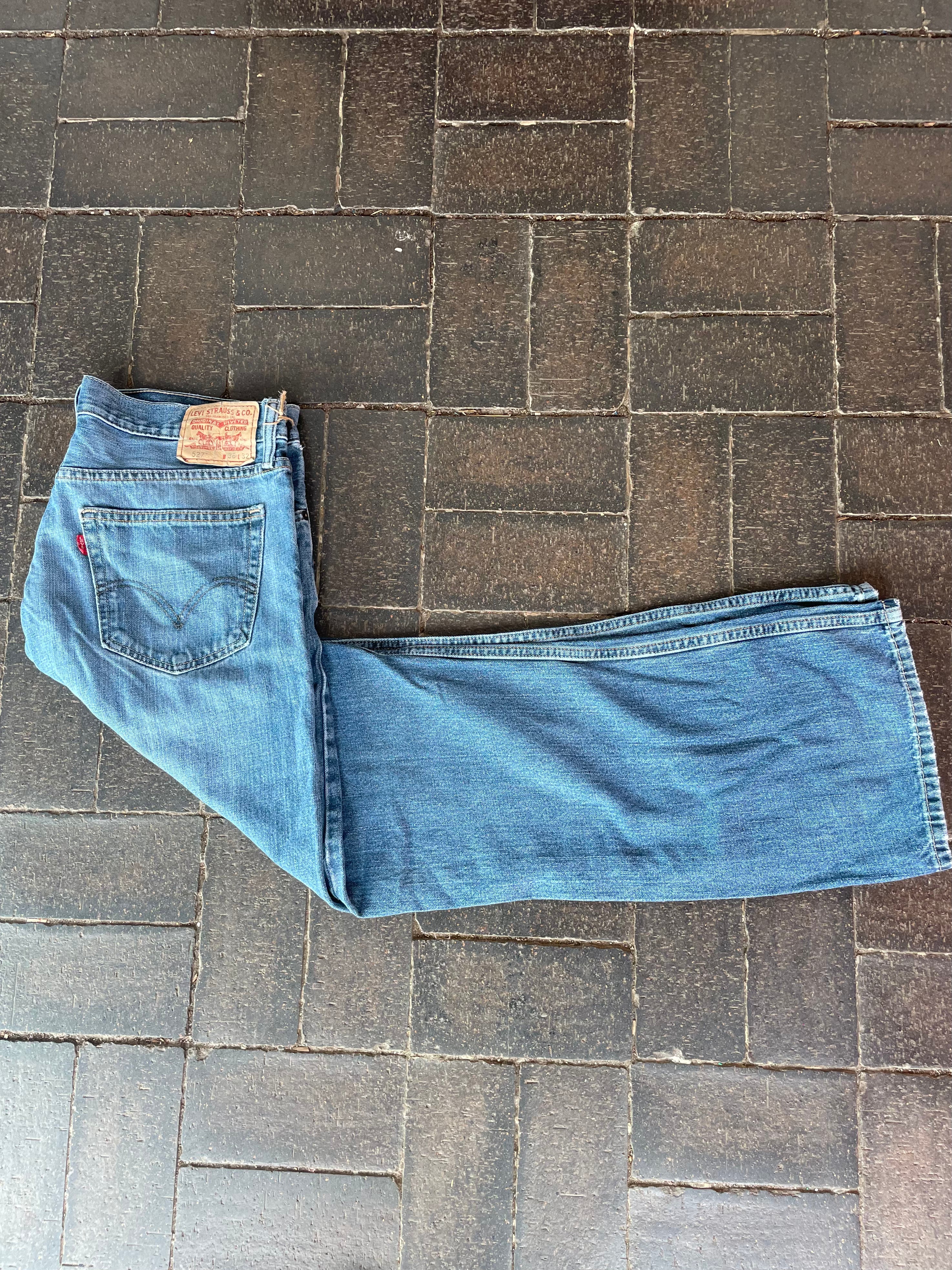 Vintage Levi's 527, Blue, Label - W36, L32, Actual Size - W35, L31