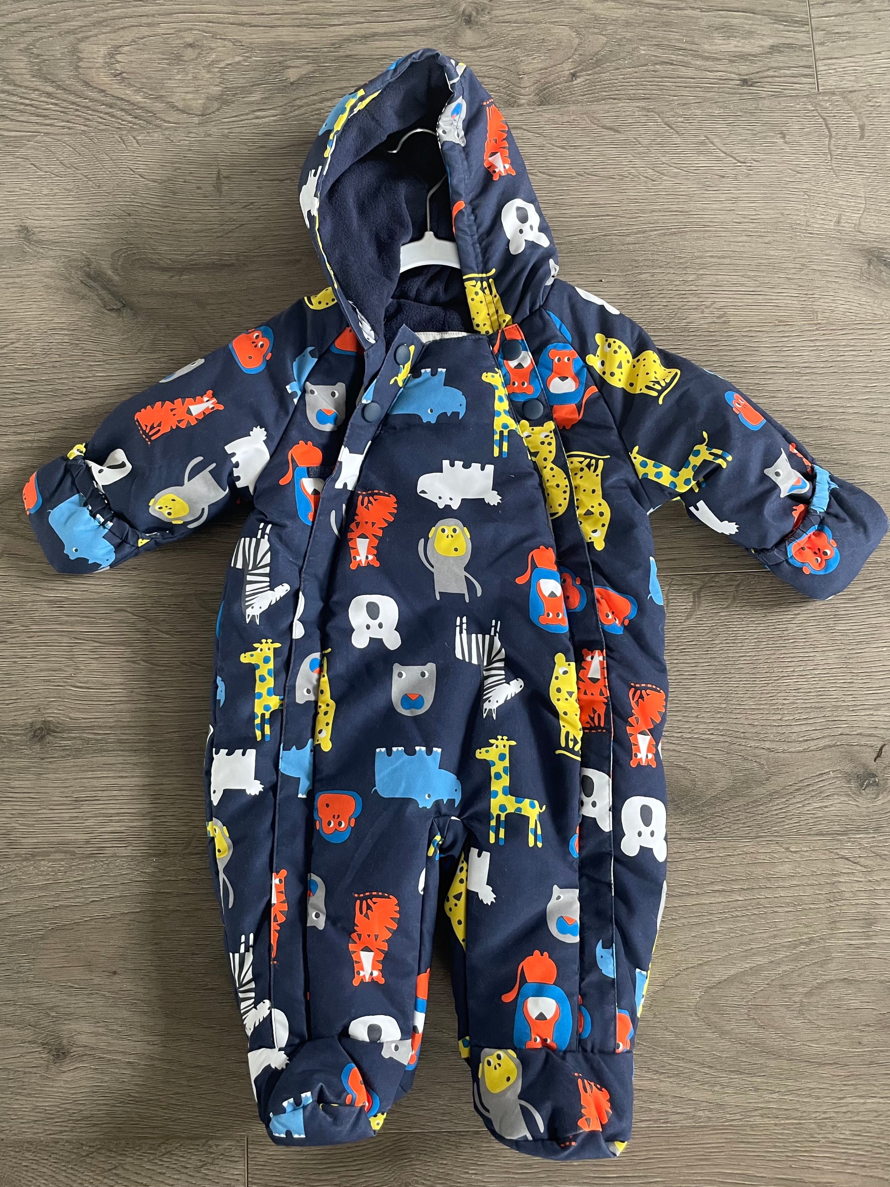 Bright Animal Snowsuit (3-6 mths)