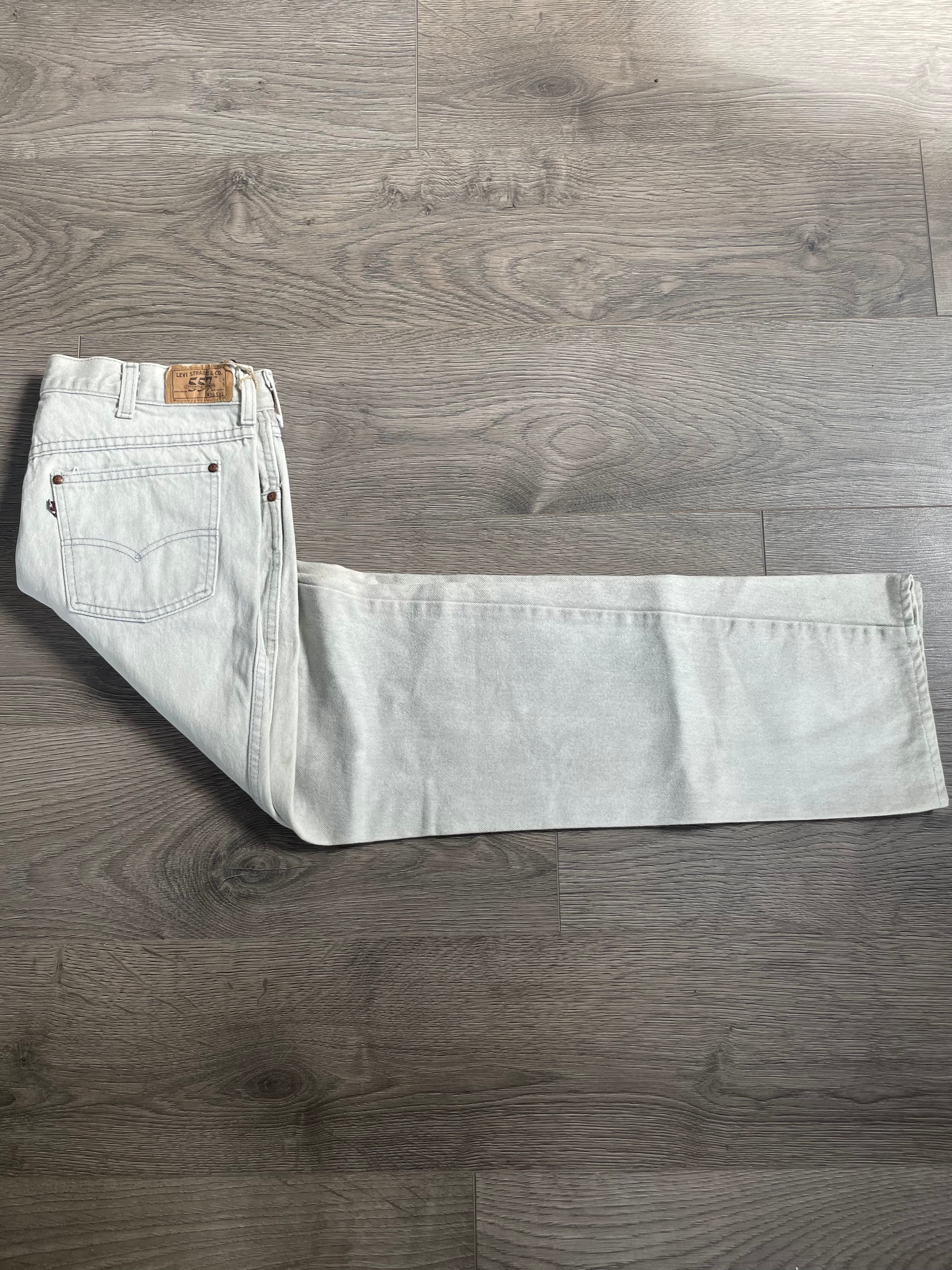 Vintage Levi's 557, Cream, W36, L31
