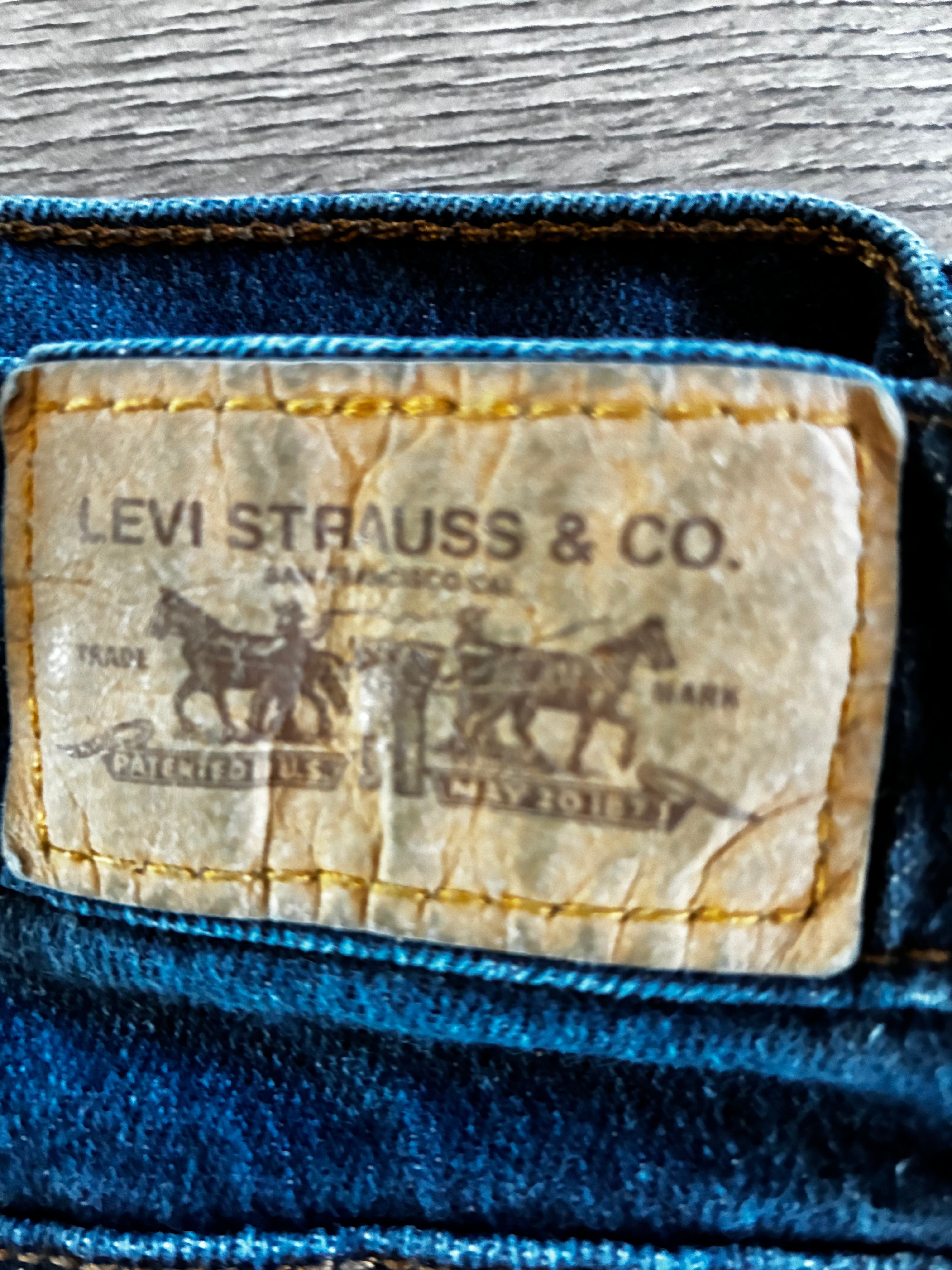 Vintage Levi's 529, Dark Blue, W29, L31