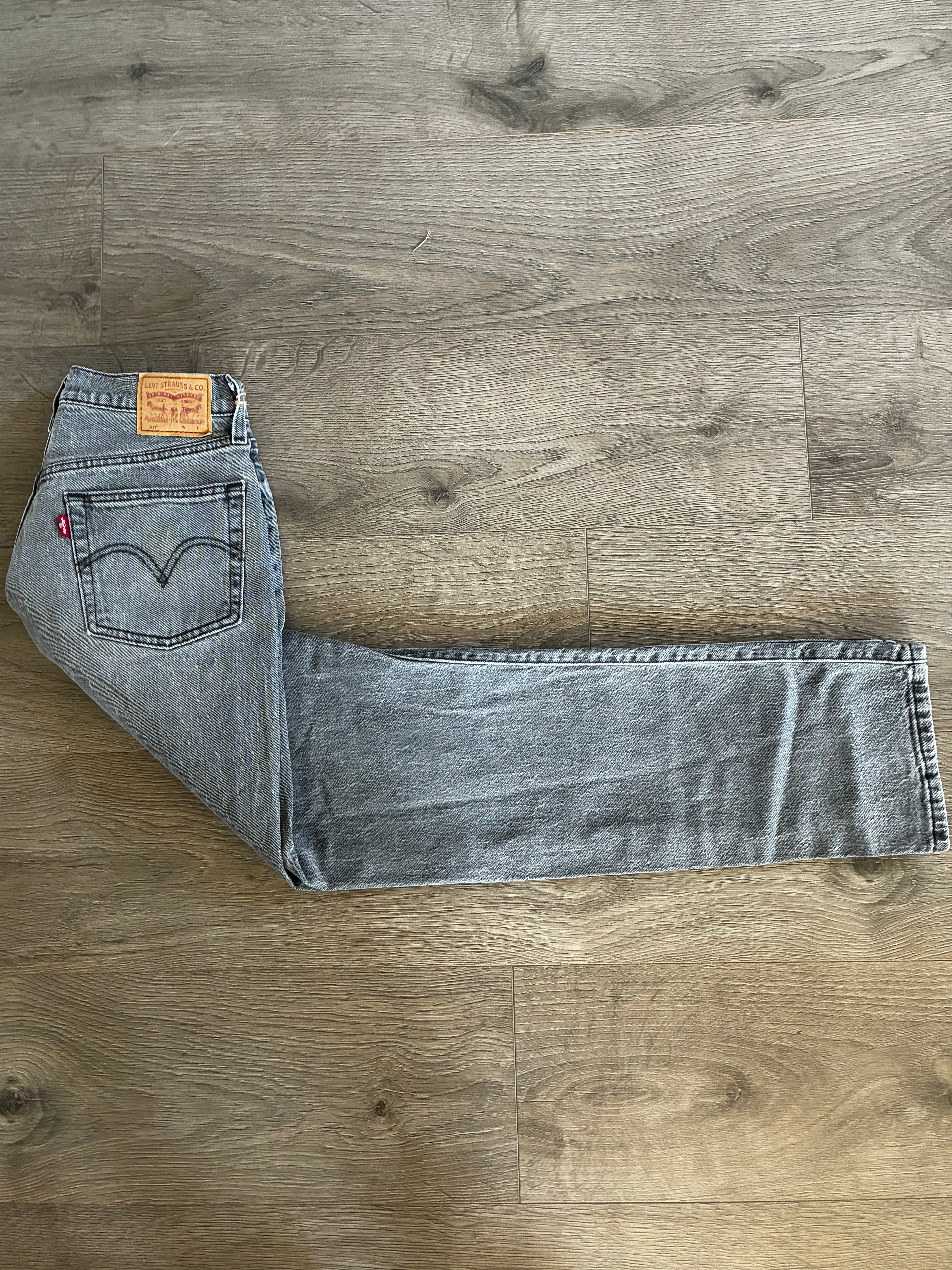 Vintage Levi's 501, Grey, W28, L30