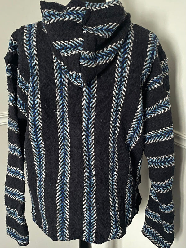 Blue Baja Hoodie, L