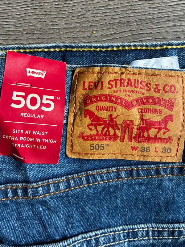 Vintage Levi's 505, Dark Blue, W37, L30