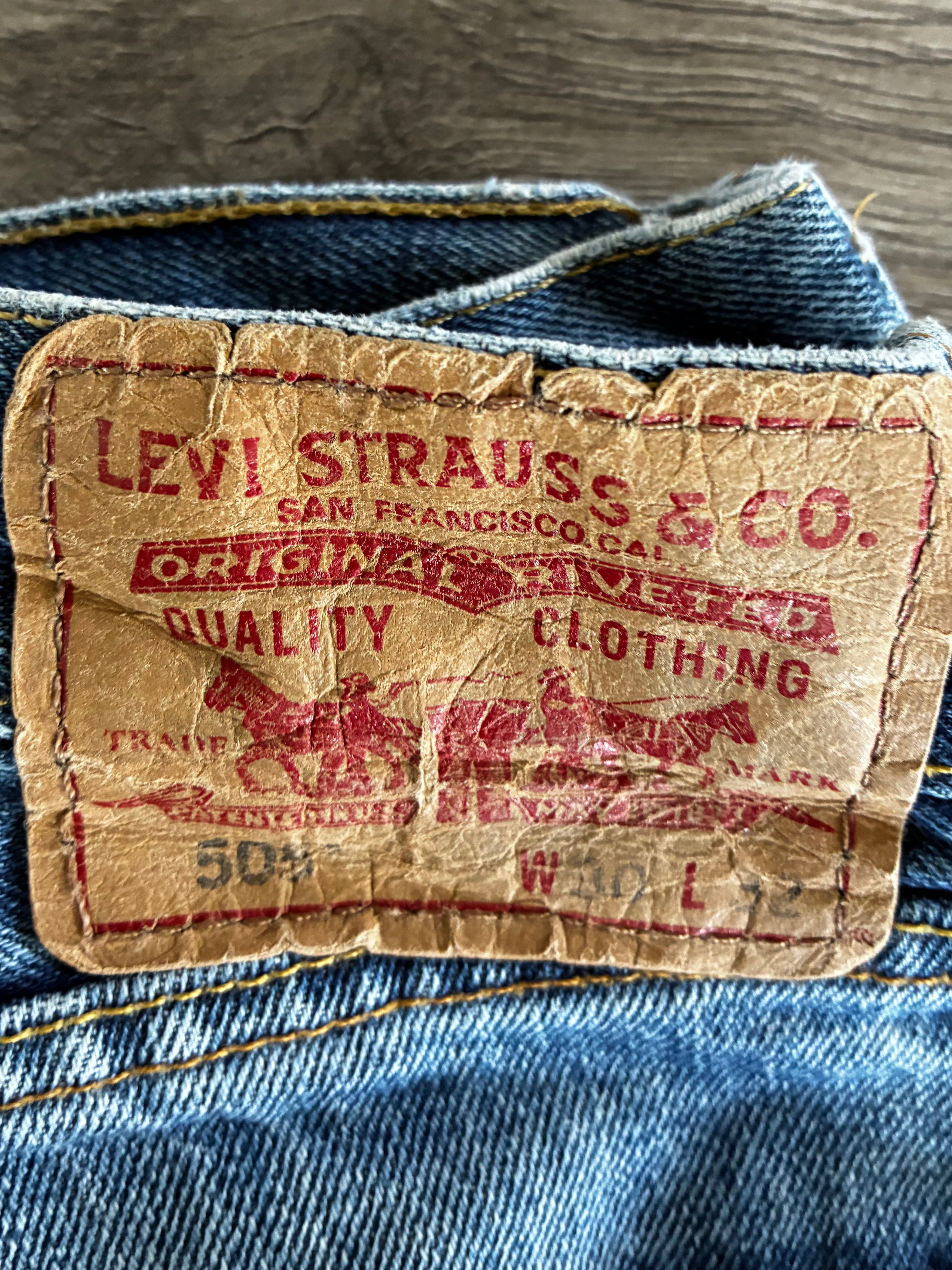 Vintage Levi's 505, Blue, Label - W30, L32, Actual Size - W31, L32