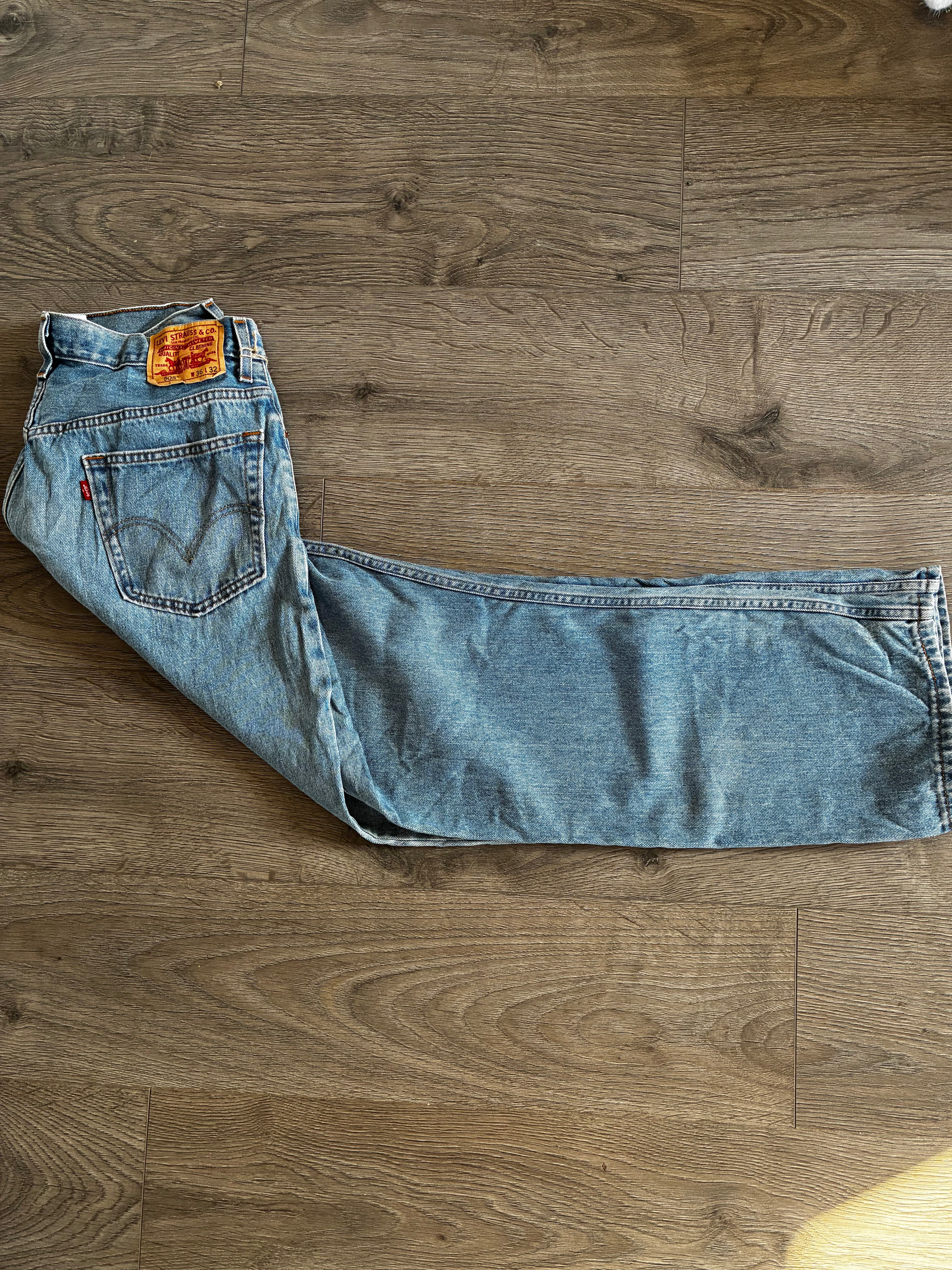 Vintage Levi's 505, Blue, Label - W36, L32, Actual Size - W35, L31