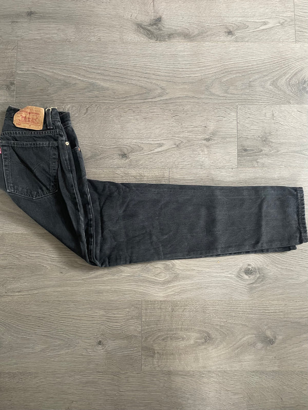 Vintage Levi's 550, Black, W28, L33