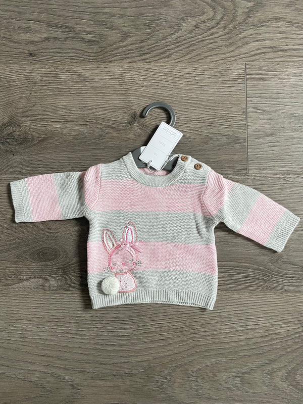 Striped Bunny Jumper (New Born)