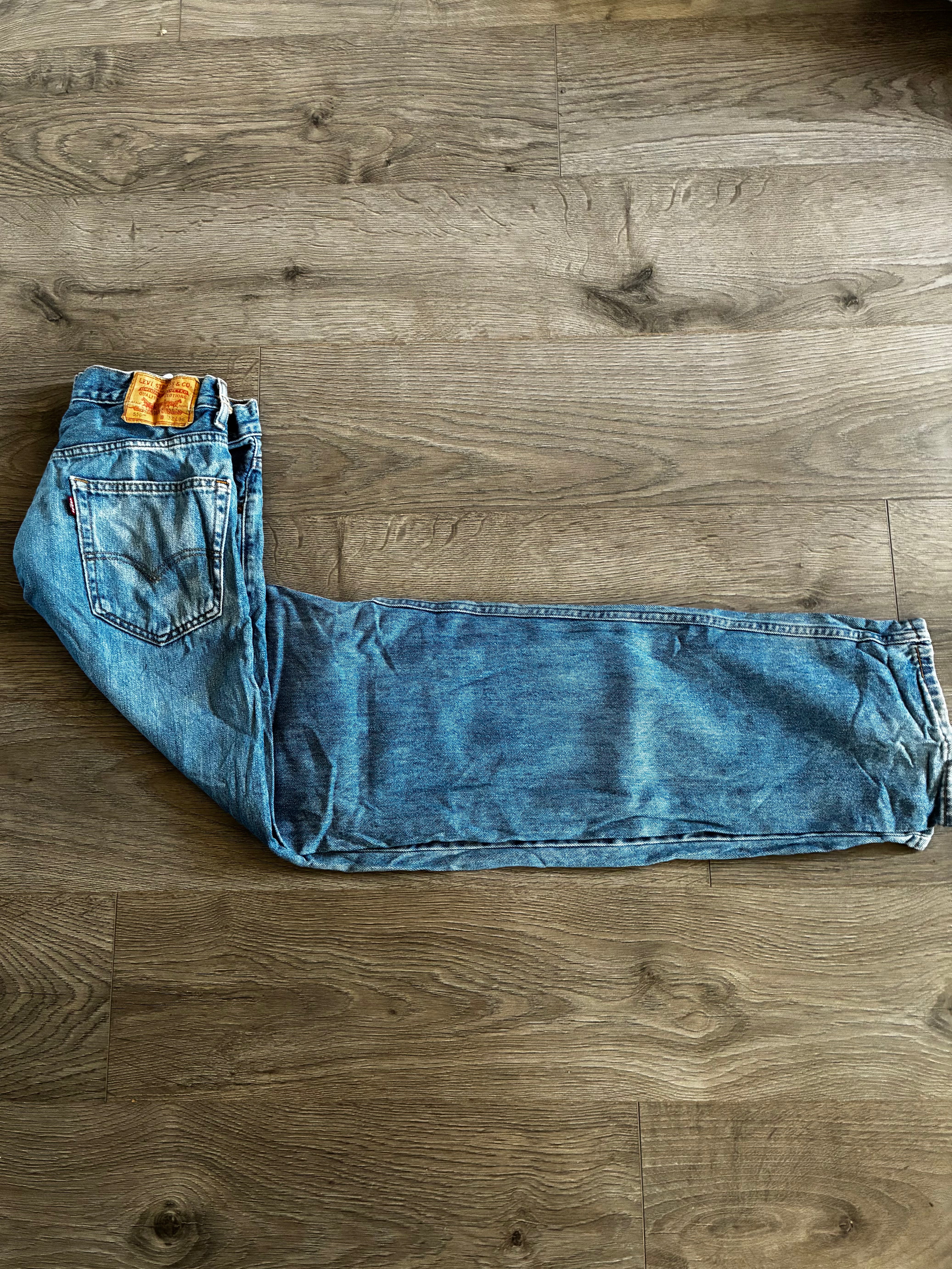 Vintage Levi's 550, Blue, Label - W32, L36, Actual Size - W33, L36