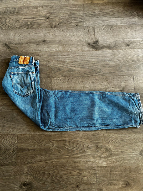 Vintage Levi's 550, Blue, Label - W32, L36, Actual Size - W33, L36
