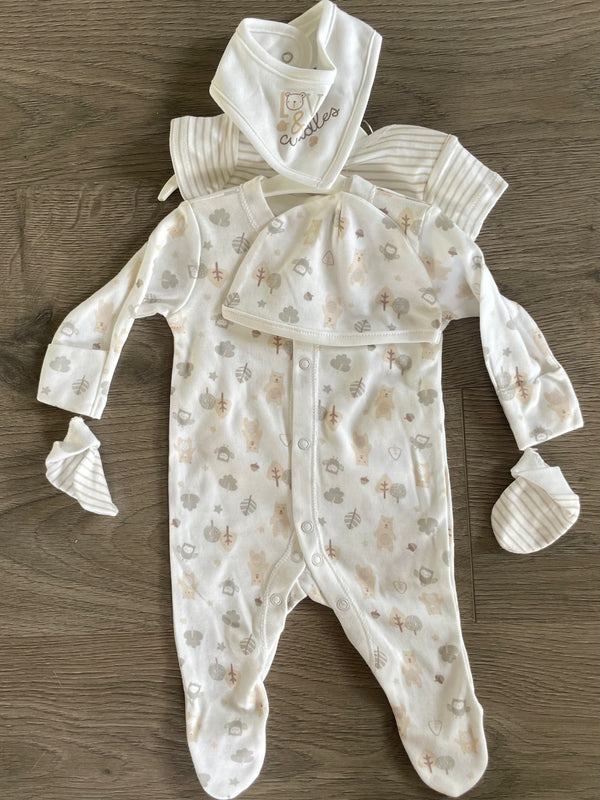 6 piece Babygrow set (newborn)