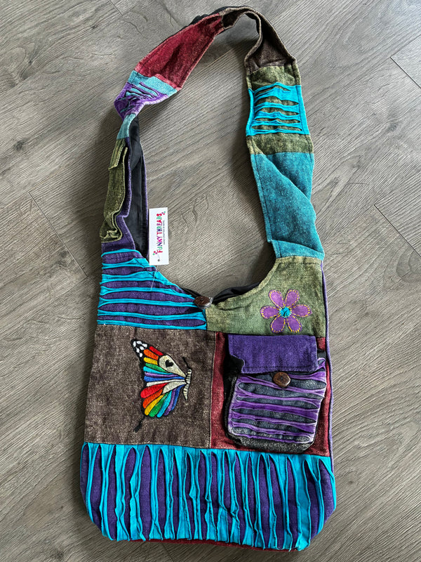 1/2 Butterfly Pocket Shoulder Bag