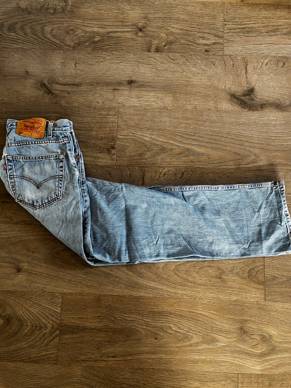 Vintage Levi's 505, Blue, Label - W33, L30, Actual Size - W34, L32