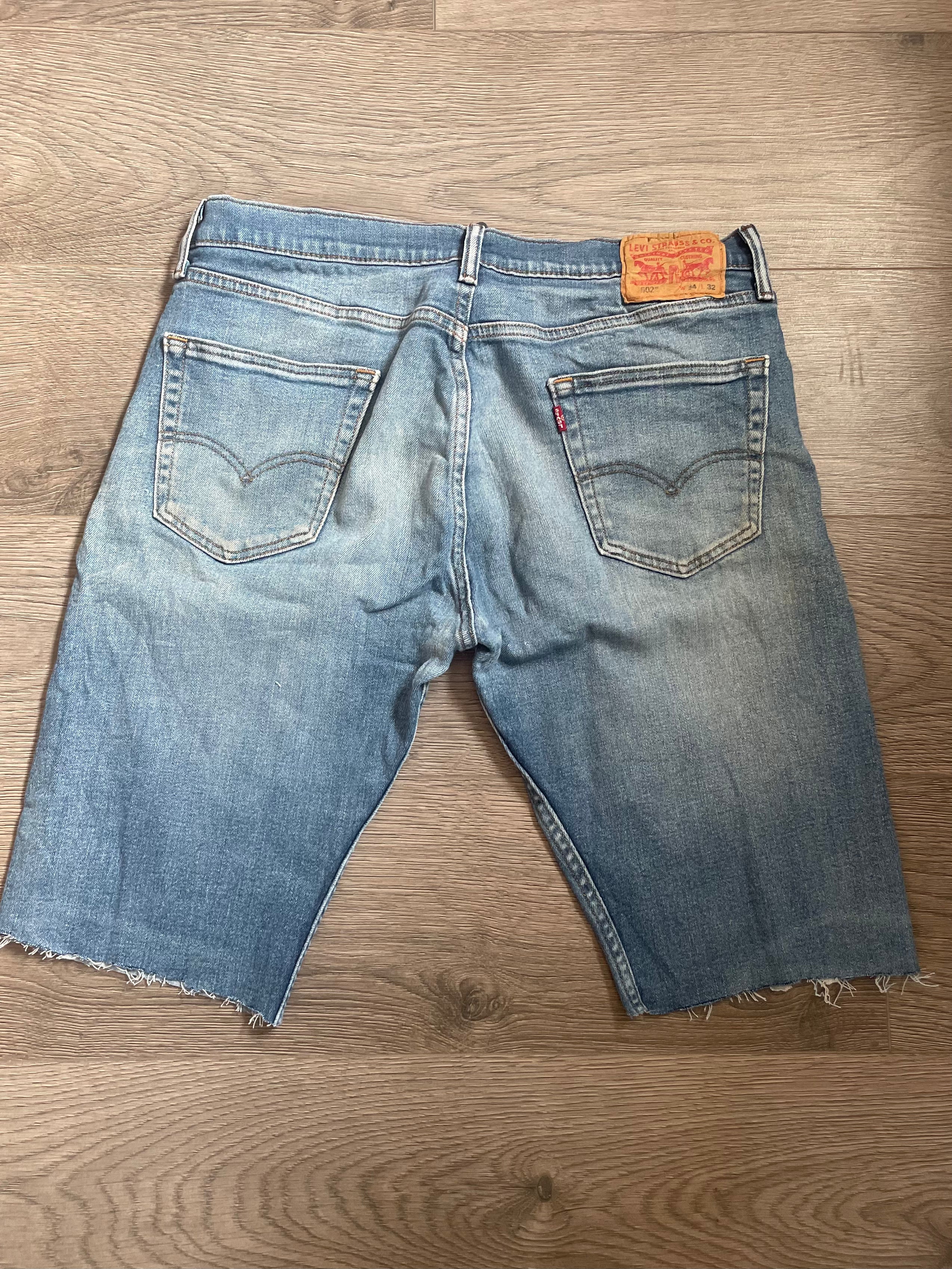 Vintage Up-Cycled Levi's 502, Blue, W37, L12