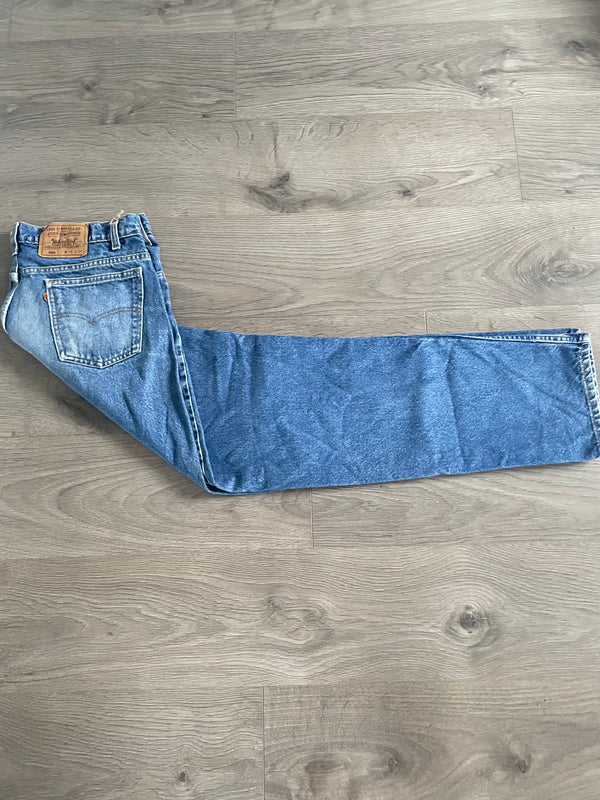 Vintage Levi's 505, Blue, Label - W38, L34, Actual Size - W37, L34