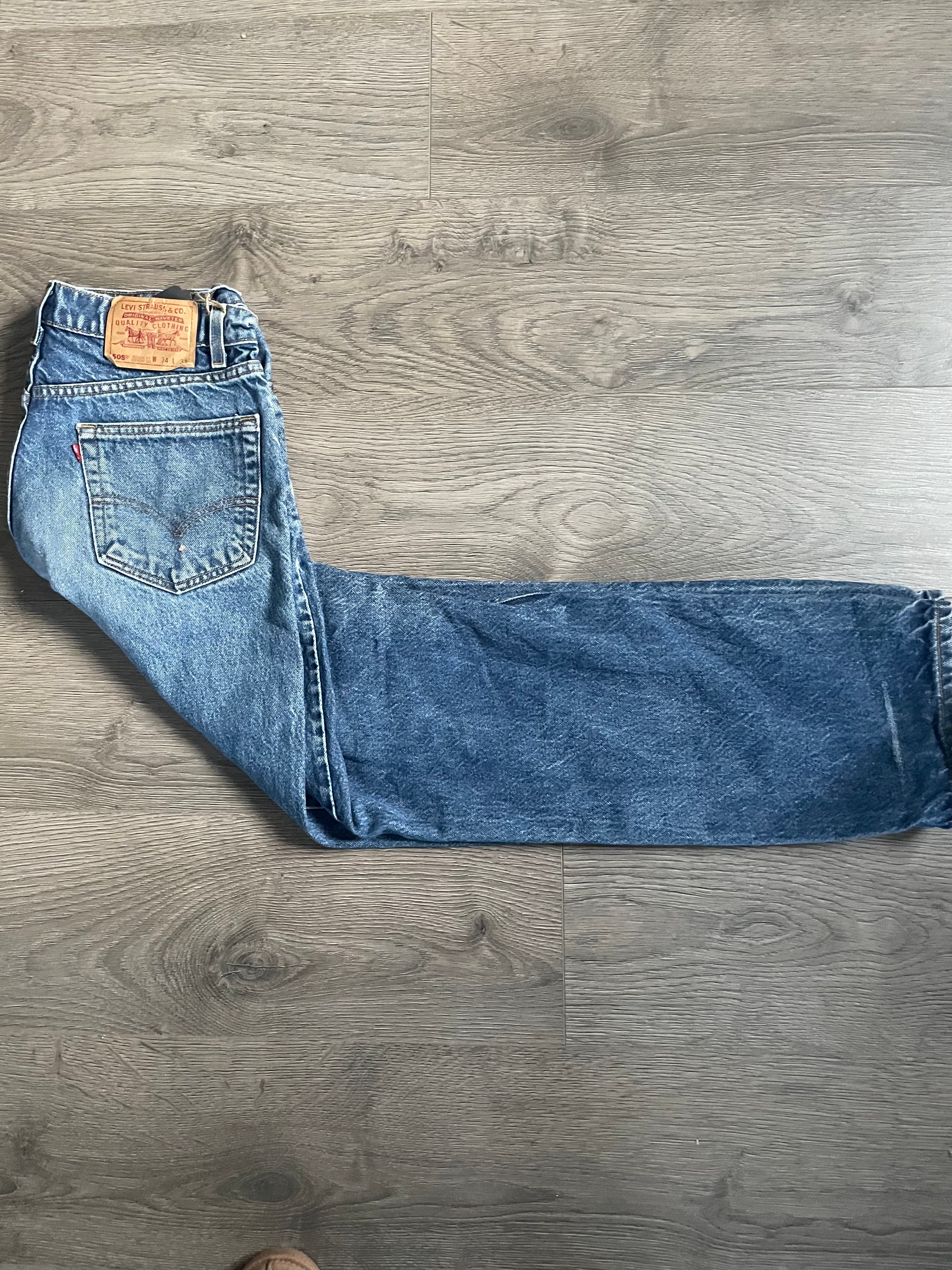 Vintage Levi's 505, Blue, W34, L32