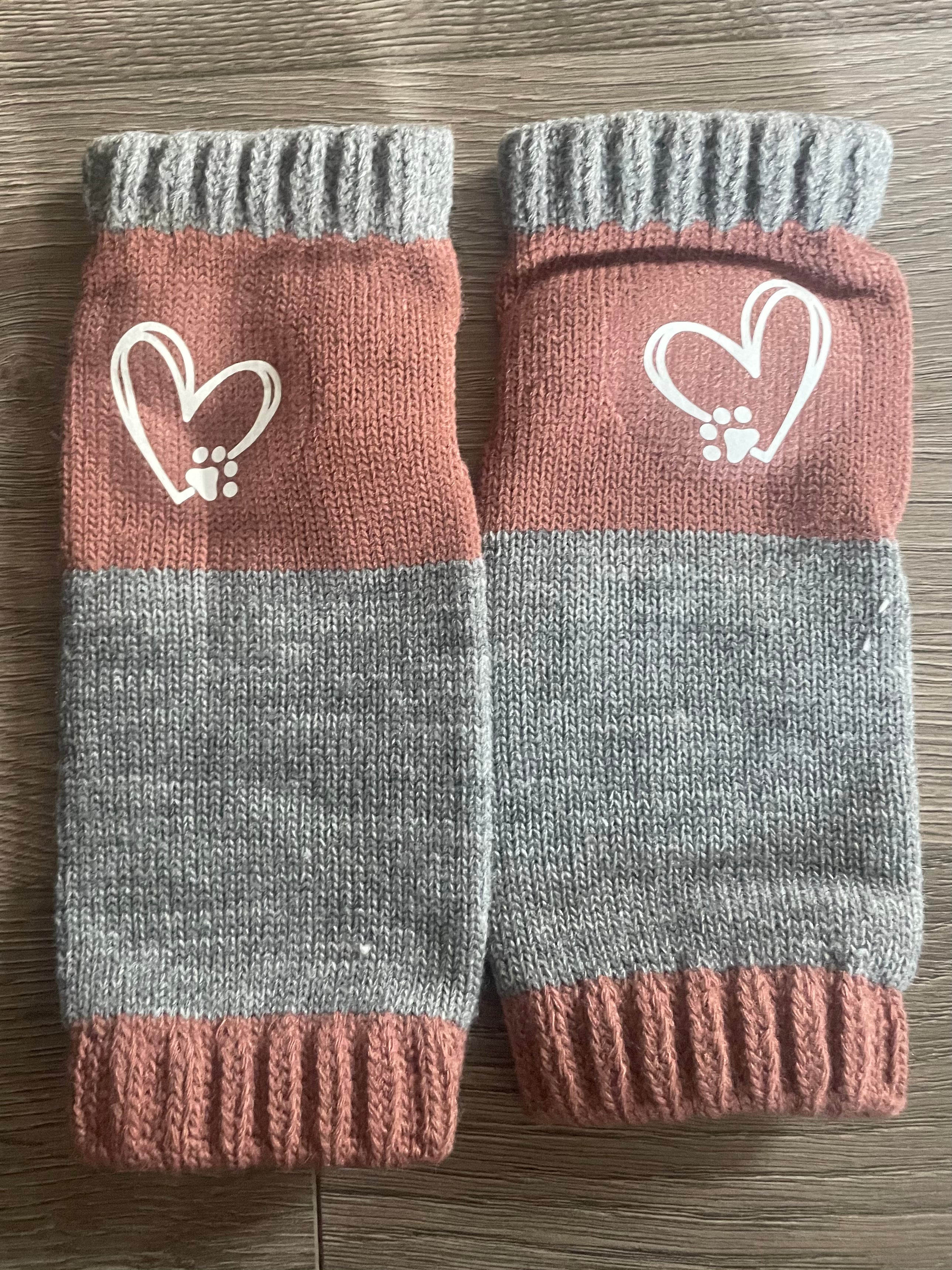 Fingerless Gloves with thumb hole