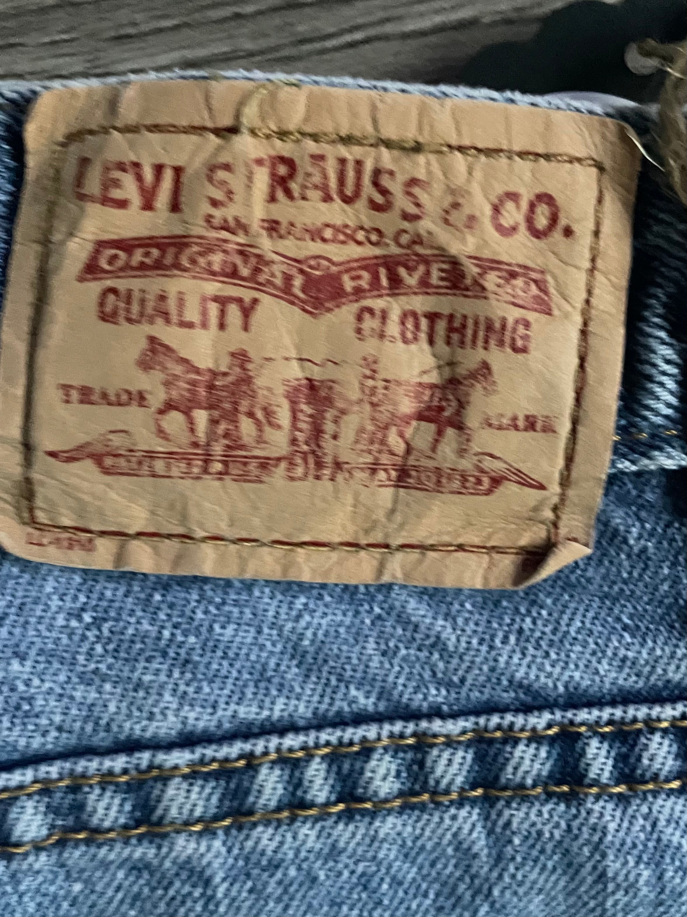 Vintage Levi's 550, Blue, W28, L29