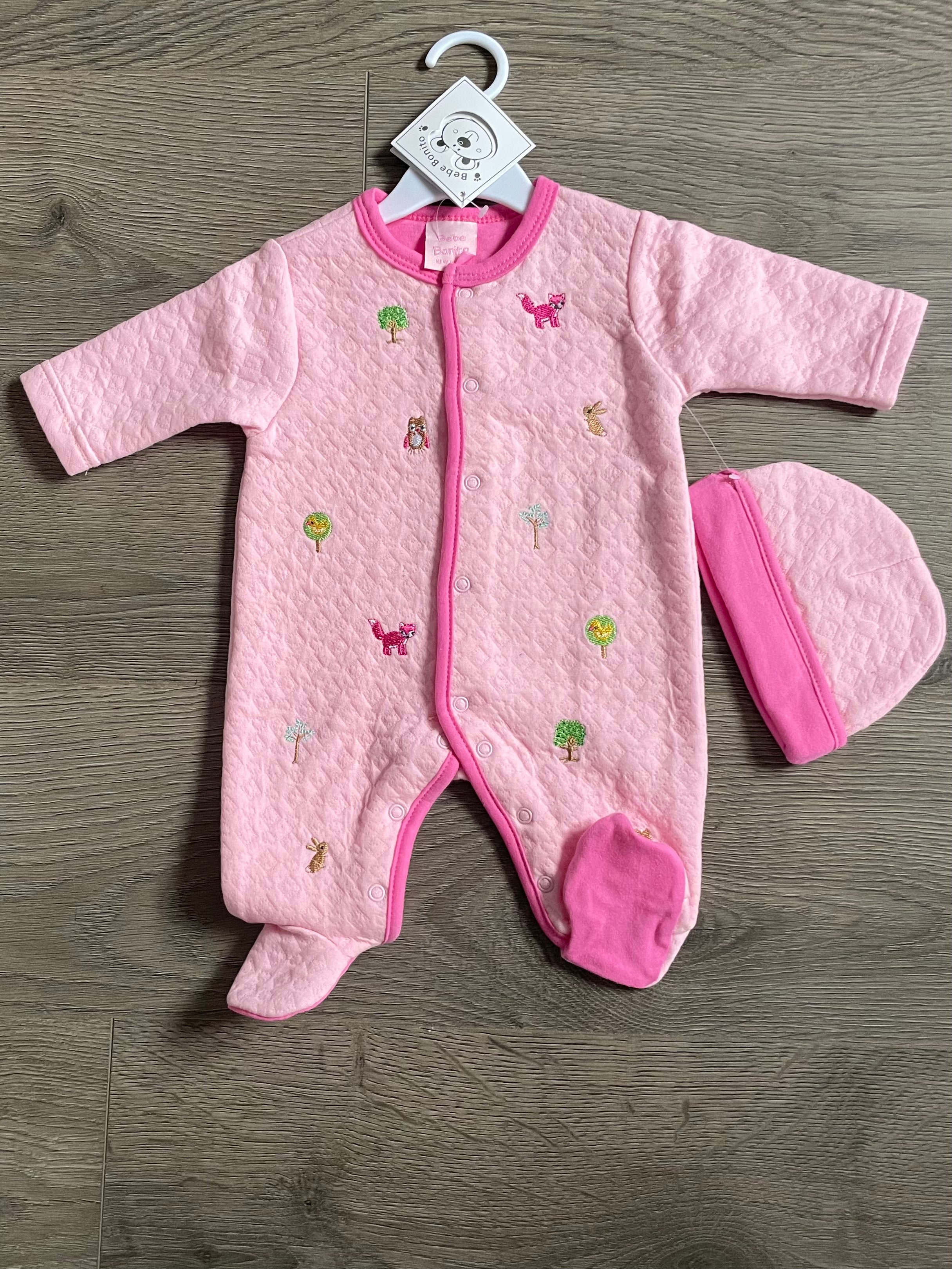 2 Piece Forest Friends Romper Set (6-9 mths)